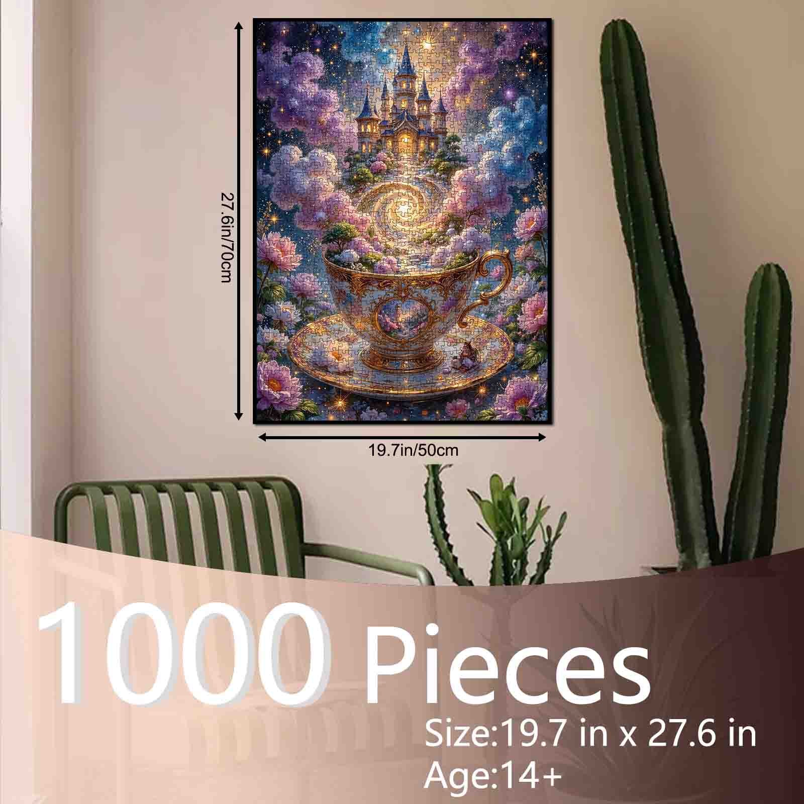 tucocoo-celestial-teacup-castle-puzzle-1000-teile-schloss image 5