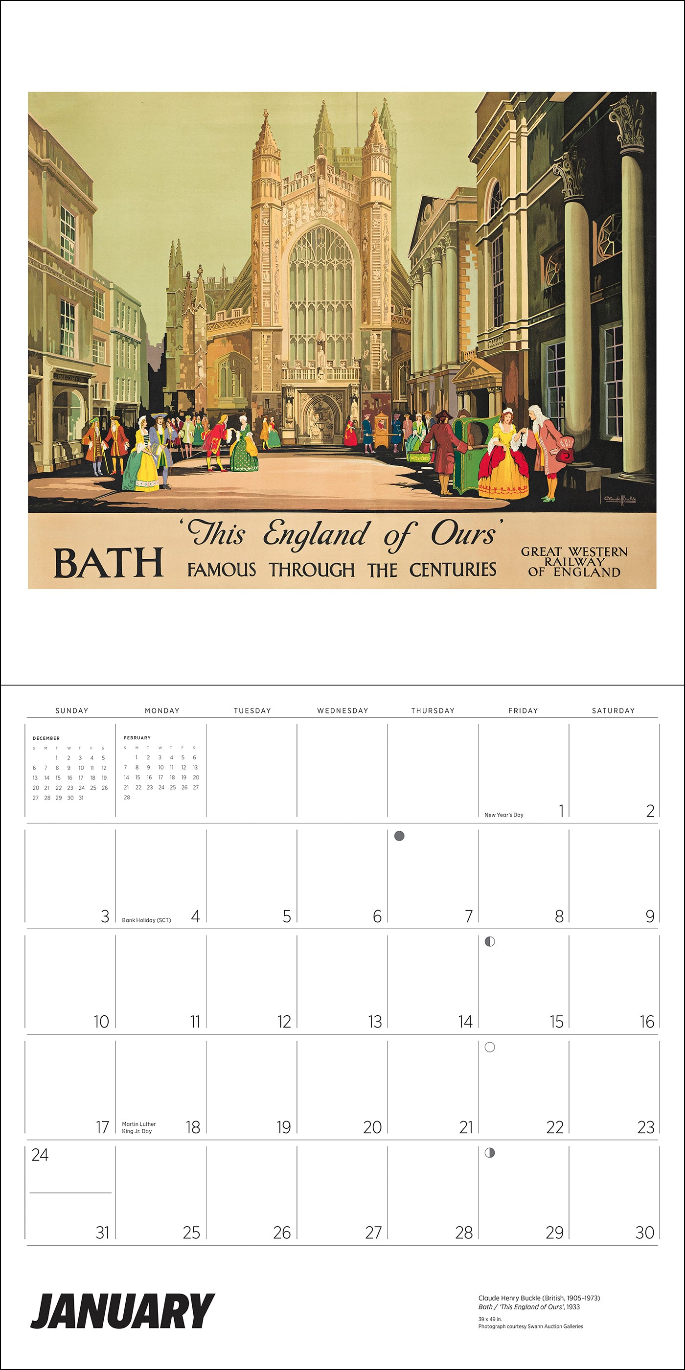 pomegranate-england-by-rail-vintage-wandkalender-2027-reise image 6