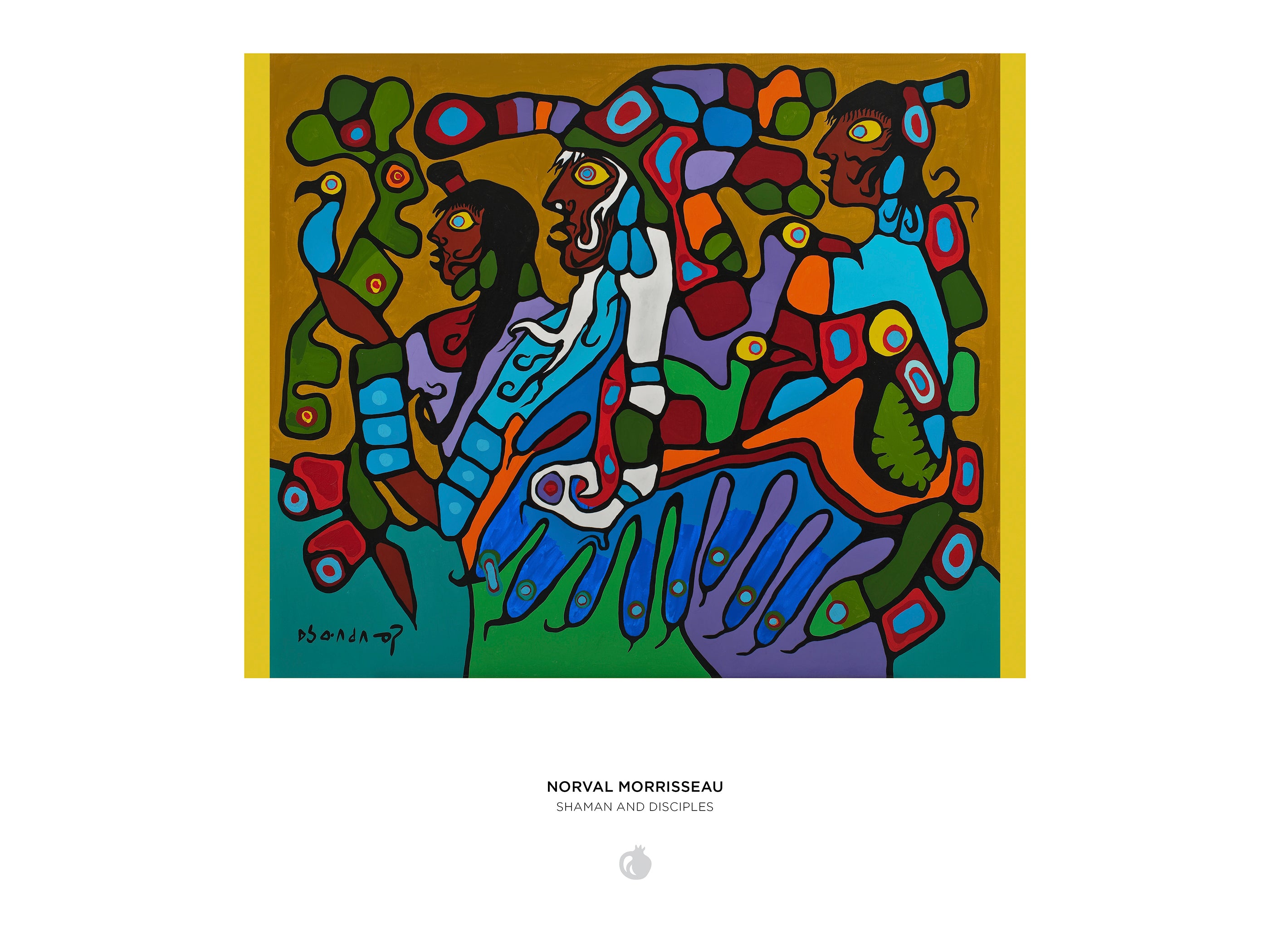 pomegranate-morrisseau-shaman-and-disciples-1000-teile-puzzle image 3