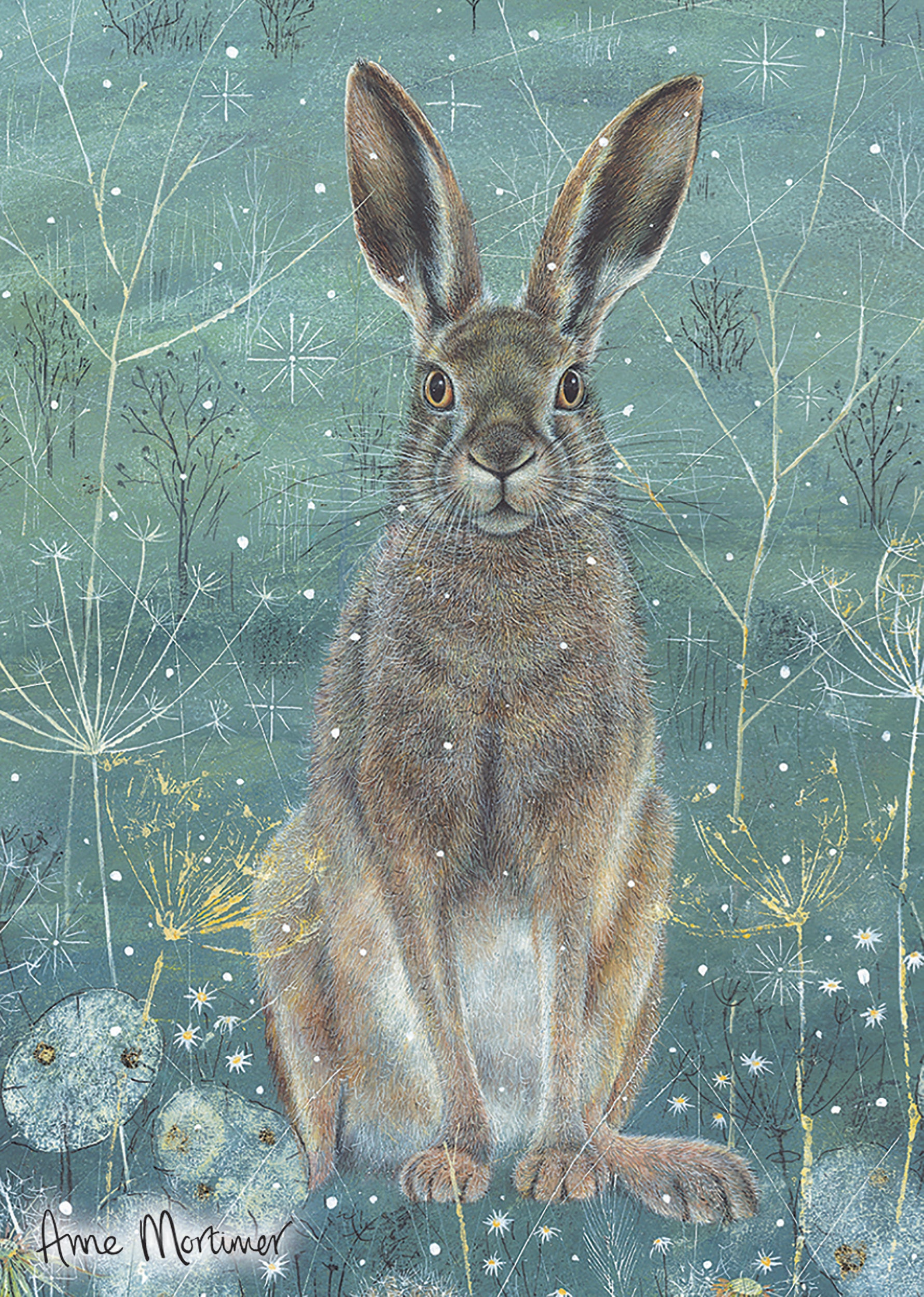 otter-house-enchanted-hare-notizkarten-5er-pack image 1