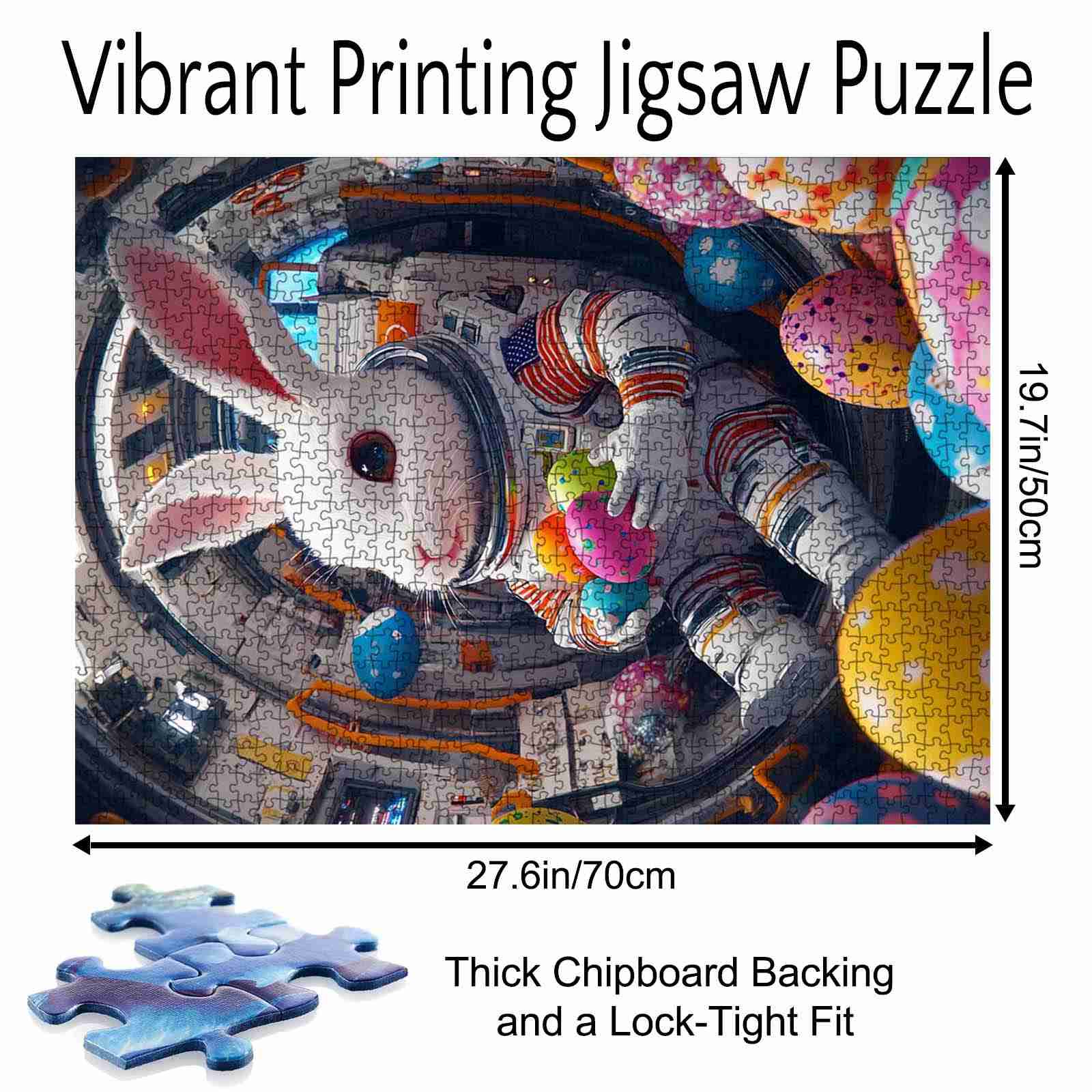 tucocoo-easter-bunny-space-puzzle-1000-teile-hase image 5