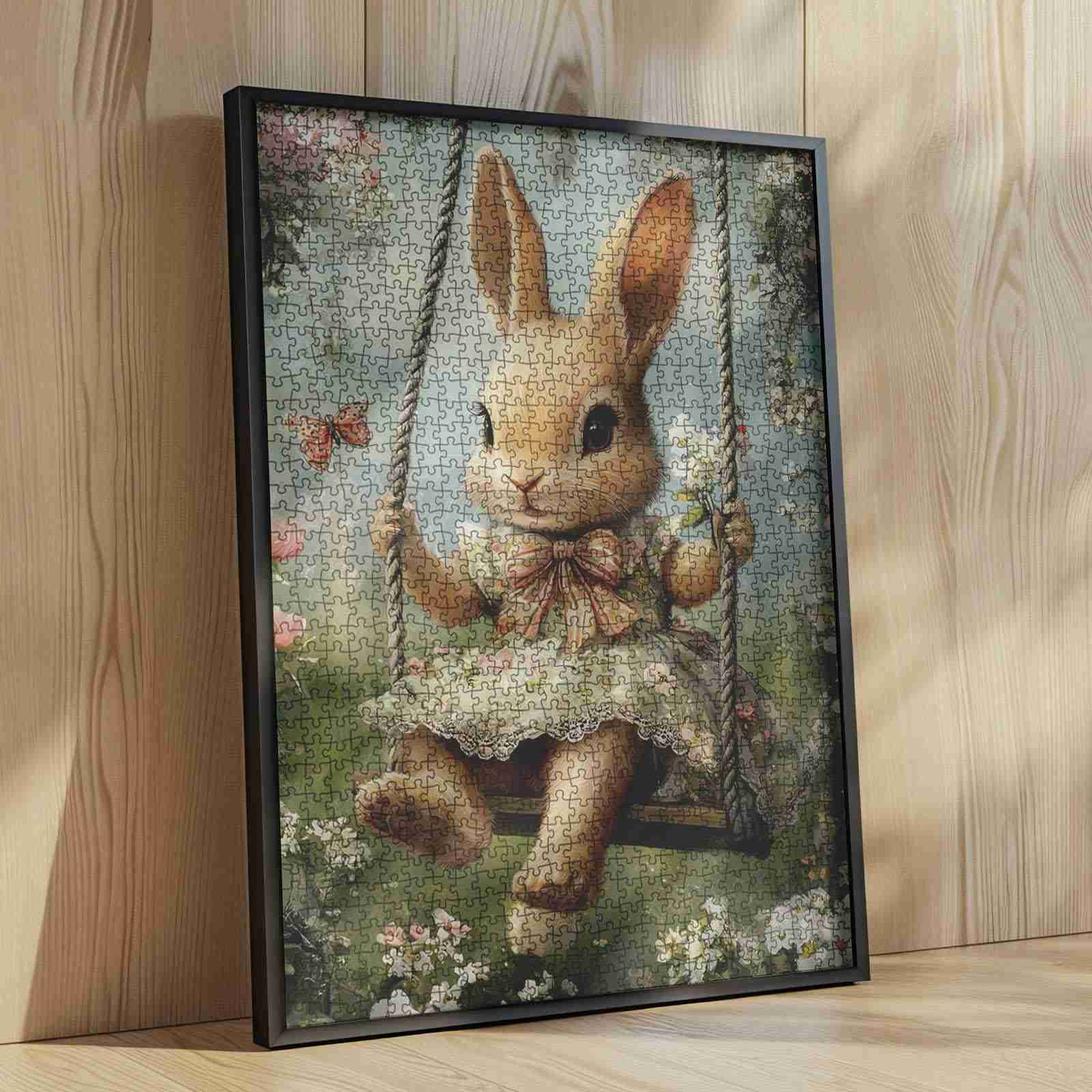 tucocoo-easter-bunny-in-a-dress-puzzle-1000-teile-ostern image 4