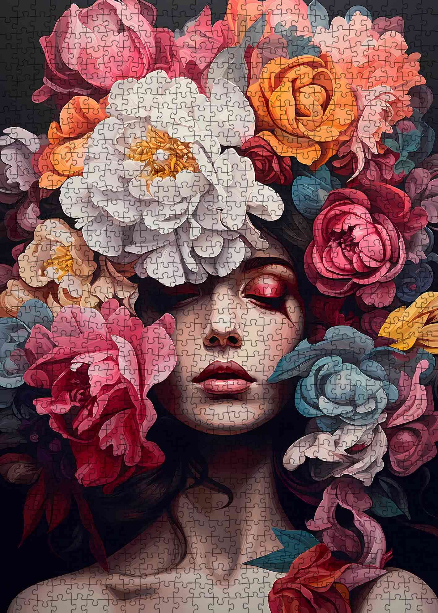 tucocoo-floral-harmony-beauty-puzzle-1000-teile-blumen image 2