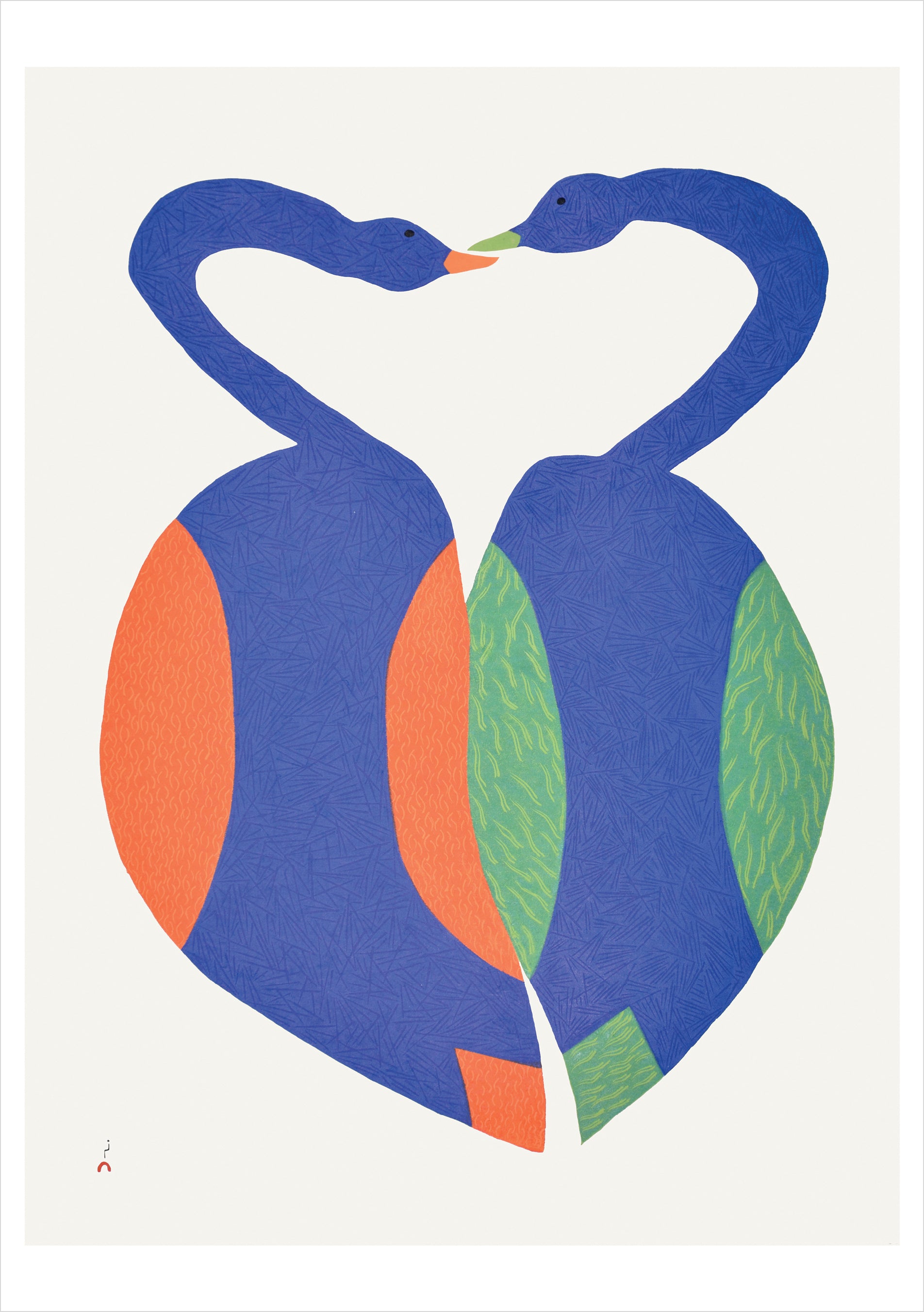 pomegranate-birds-of-cape-dorset-klappkarten-box-20-st-ck image 5