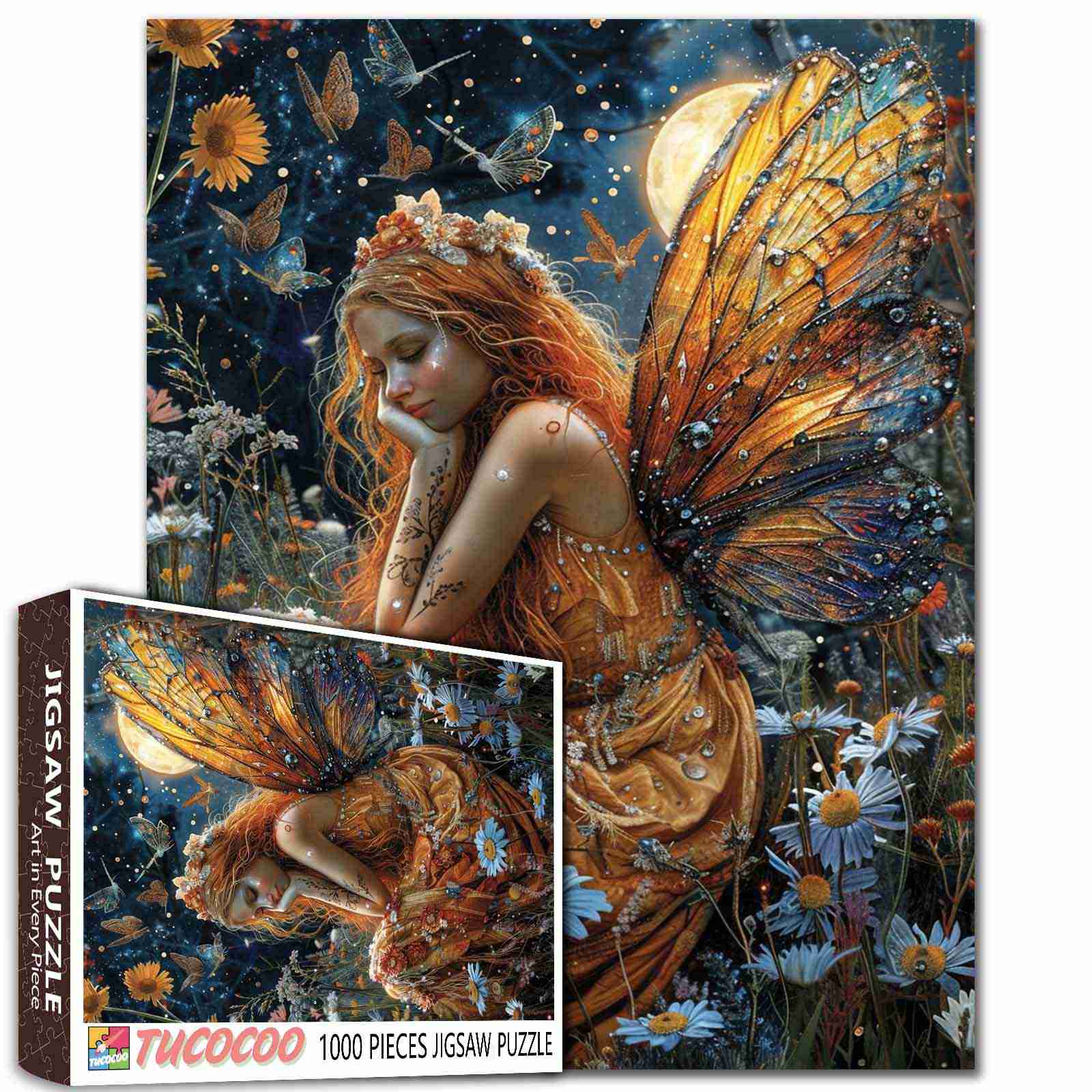 tucocoo-butterfly-wings-fairy-puzzle-1000-teile-fantasy image 1