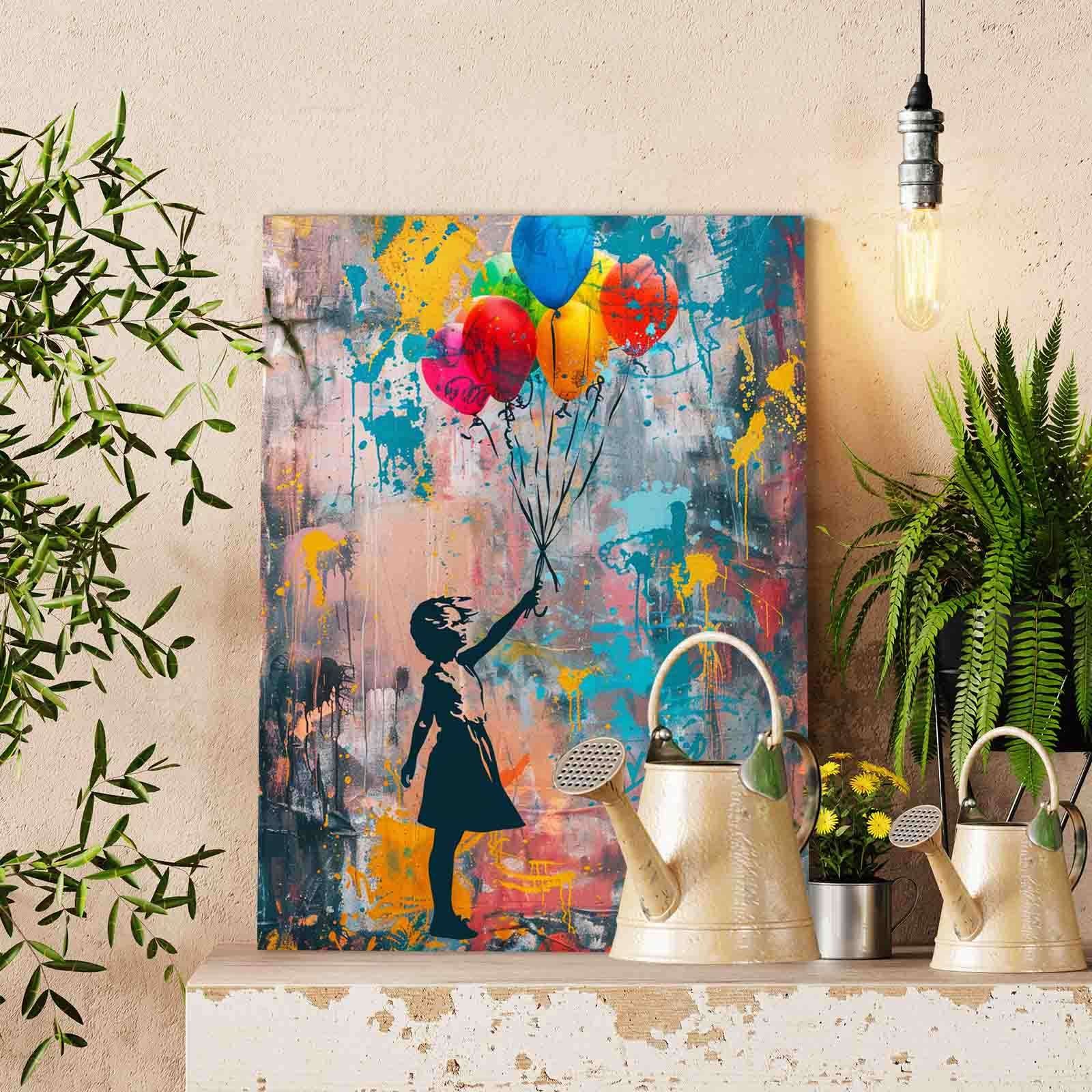 tucocoo-banksy-girl-retro-malen-nach-zahlen-40x50-graffiti image 2