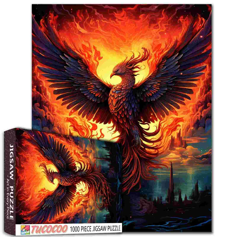 tucocoo-phoenix-rising-puzzle-1000-teile-ph-nix image 1