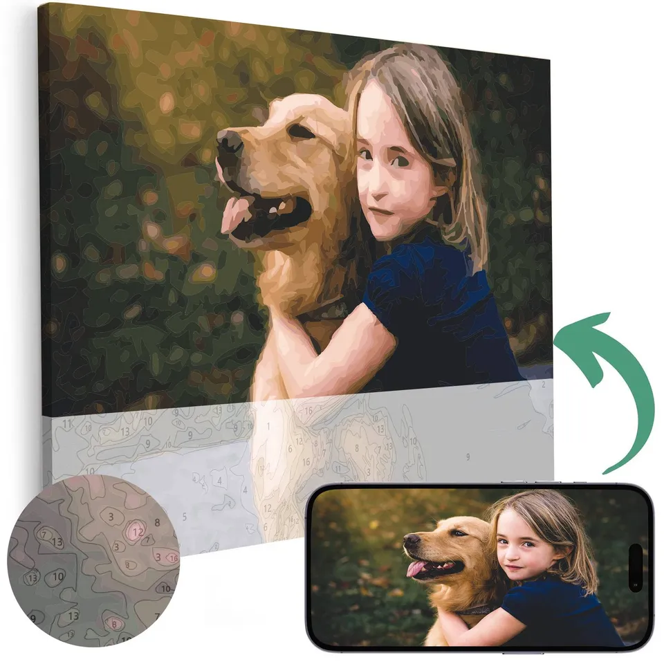 tucocoo-malen-nach-zahlen-personalisiert-foto-40x50cm-24-farben image 1