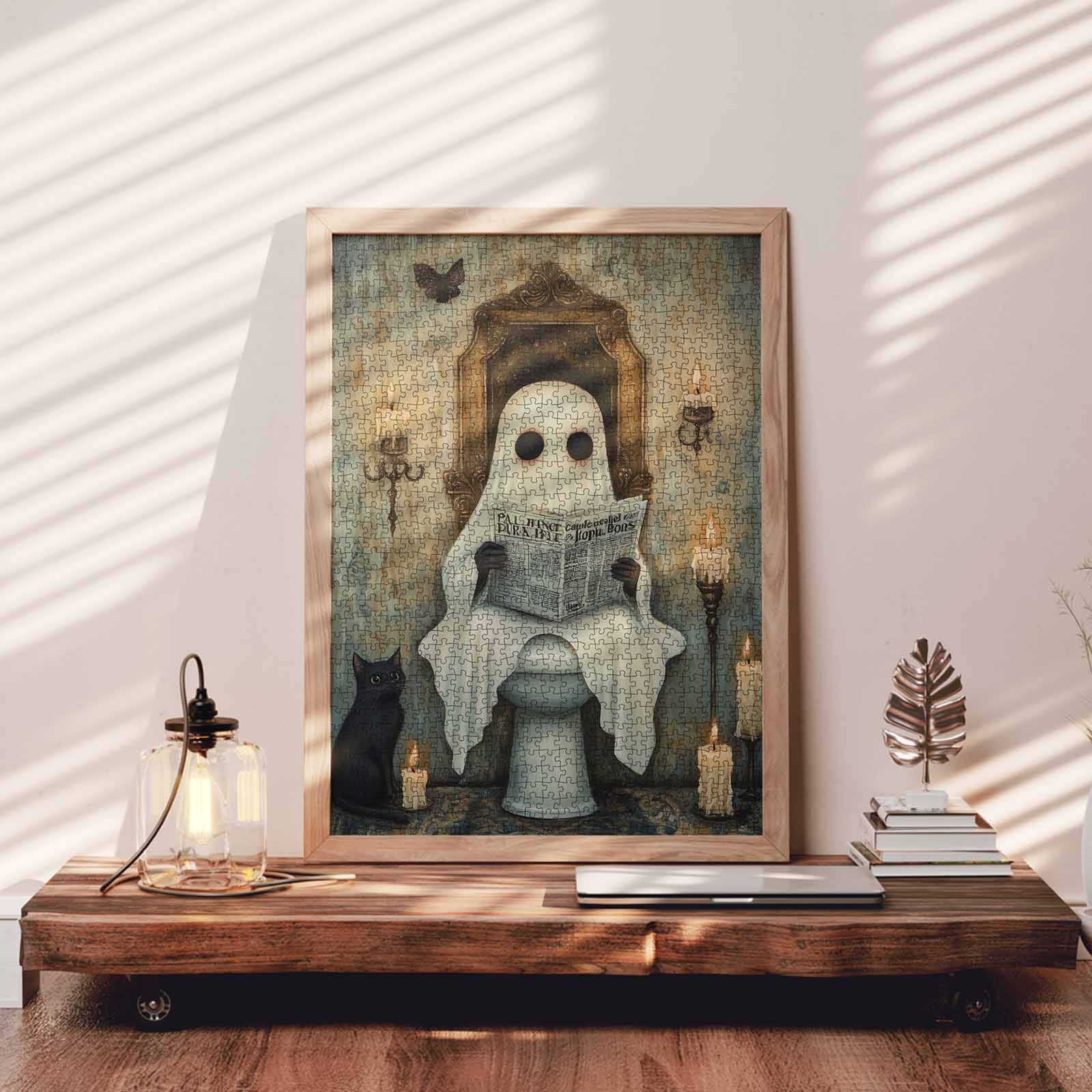 tucocoo-jigsaw-puzzles-puzzle-ghostly-reading-time-1000-teile image 3