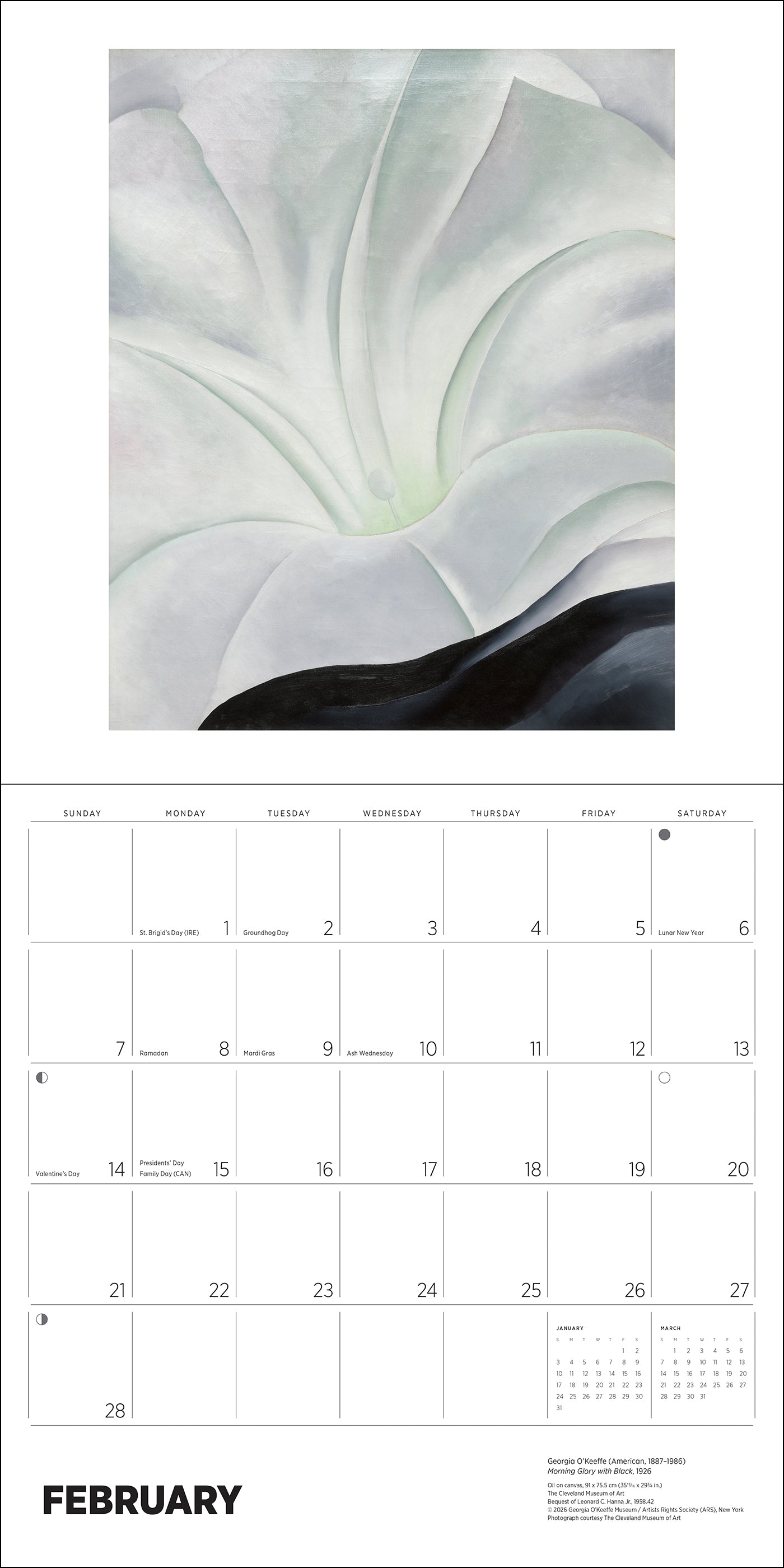 pomegranate-georgia-o-keeffe-2027-wandkalender-blumen image 6