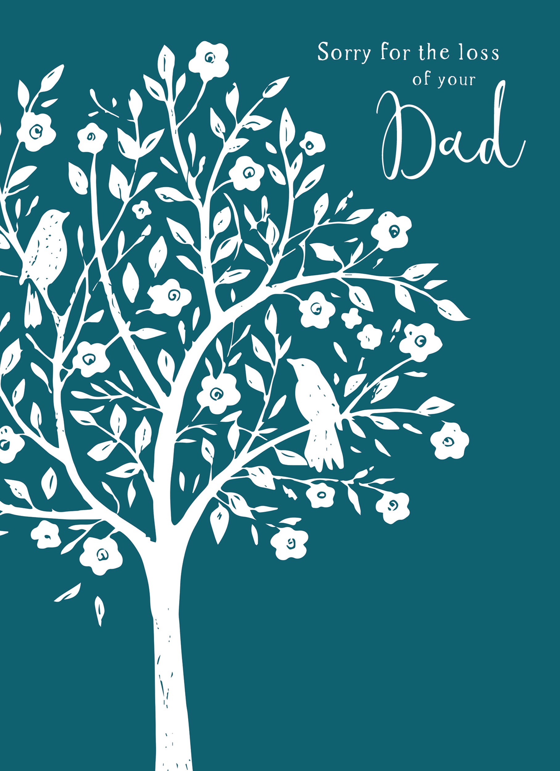 otter-house-greetings-cards-dad-tree-trauerkarte-vater-baum image 1
