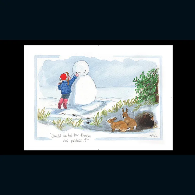 otter-house-christmas-not-pebbles-alisons-animals-karte-hase image 1