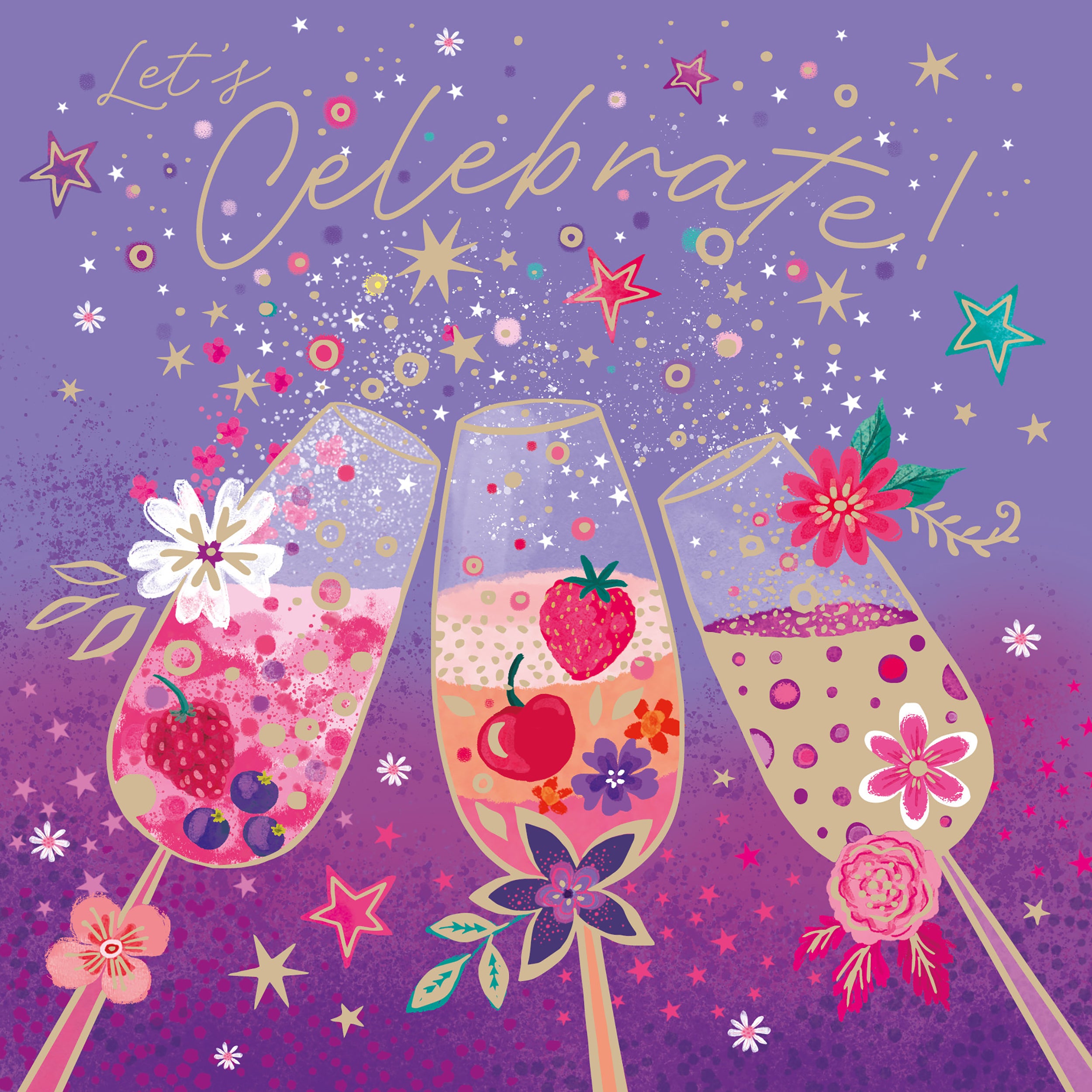 otter-house-confetti-celebrate-geburtstagskarte-goldfolie image 1