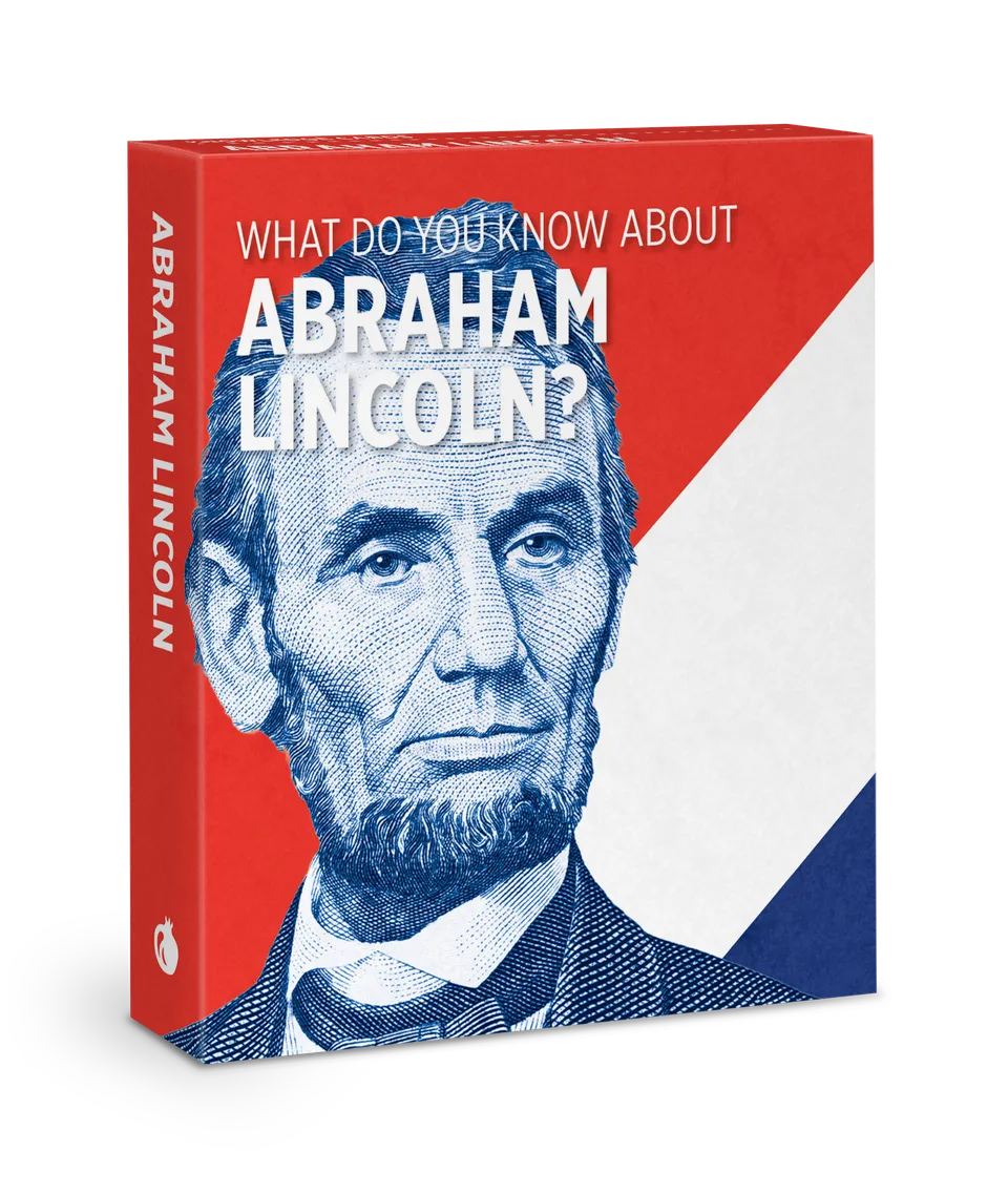 pomegranate-knowledge-cards-abraham-lincoln-lernkarten-48-karten-geschichte image 1