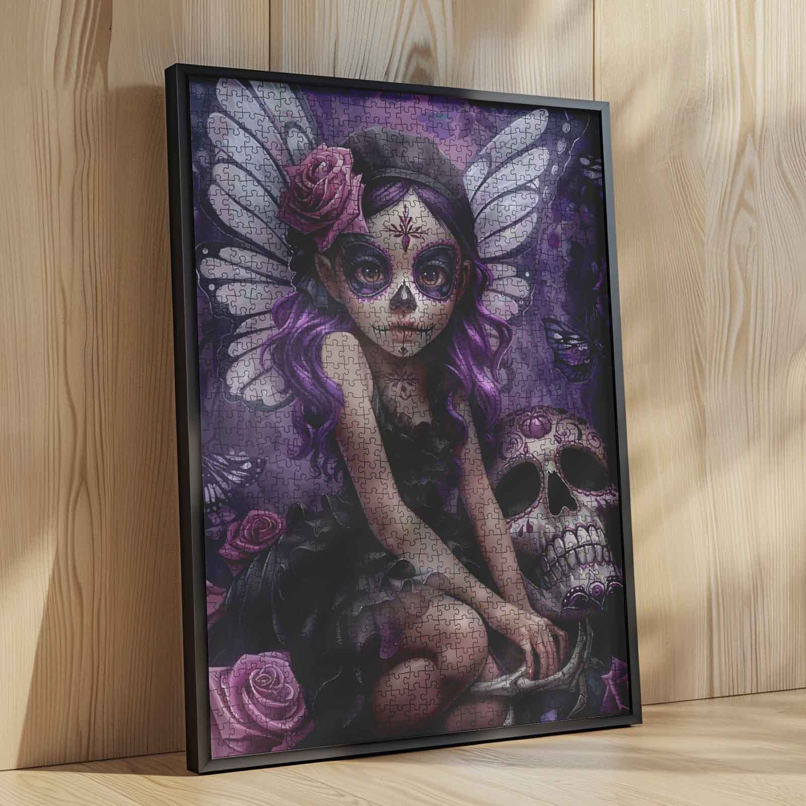 tucocoo-purple-fairy-skeleton-puzzle-1000-teile-fantasy image 4