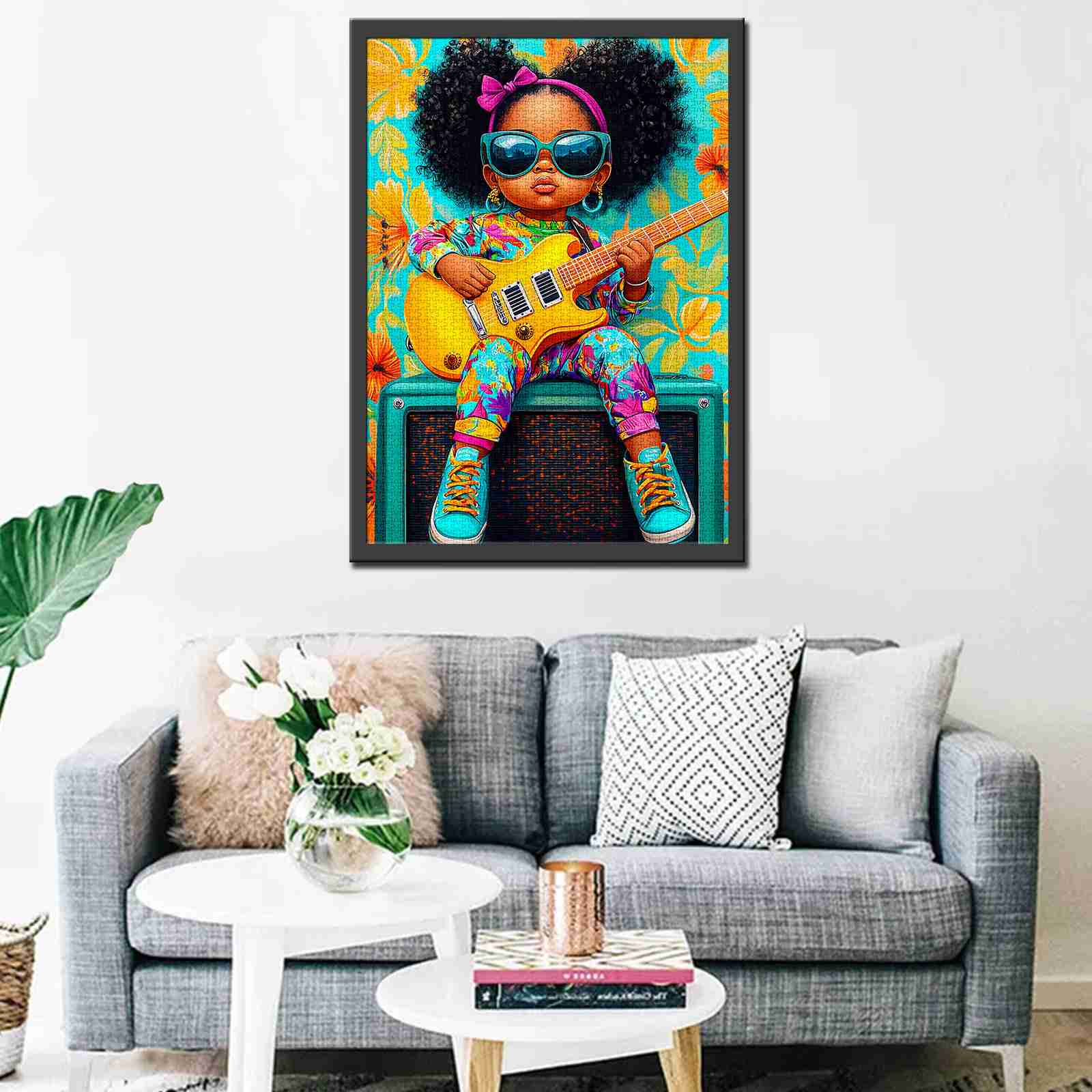 tucocoo-groovy-girl-guitar-puzzle-1000-teile-musik image 3
