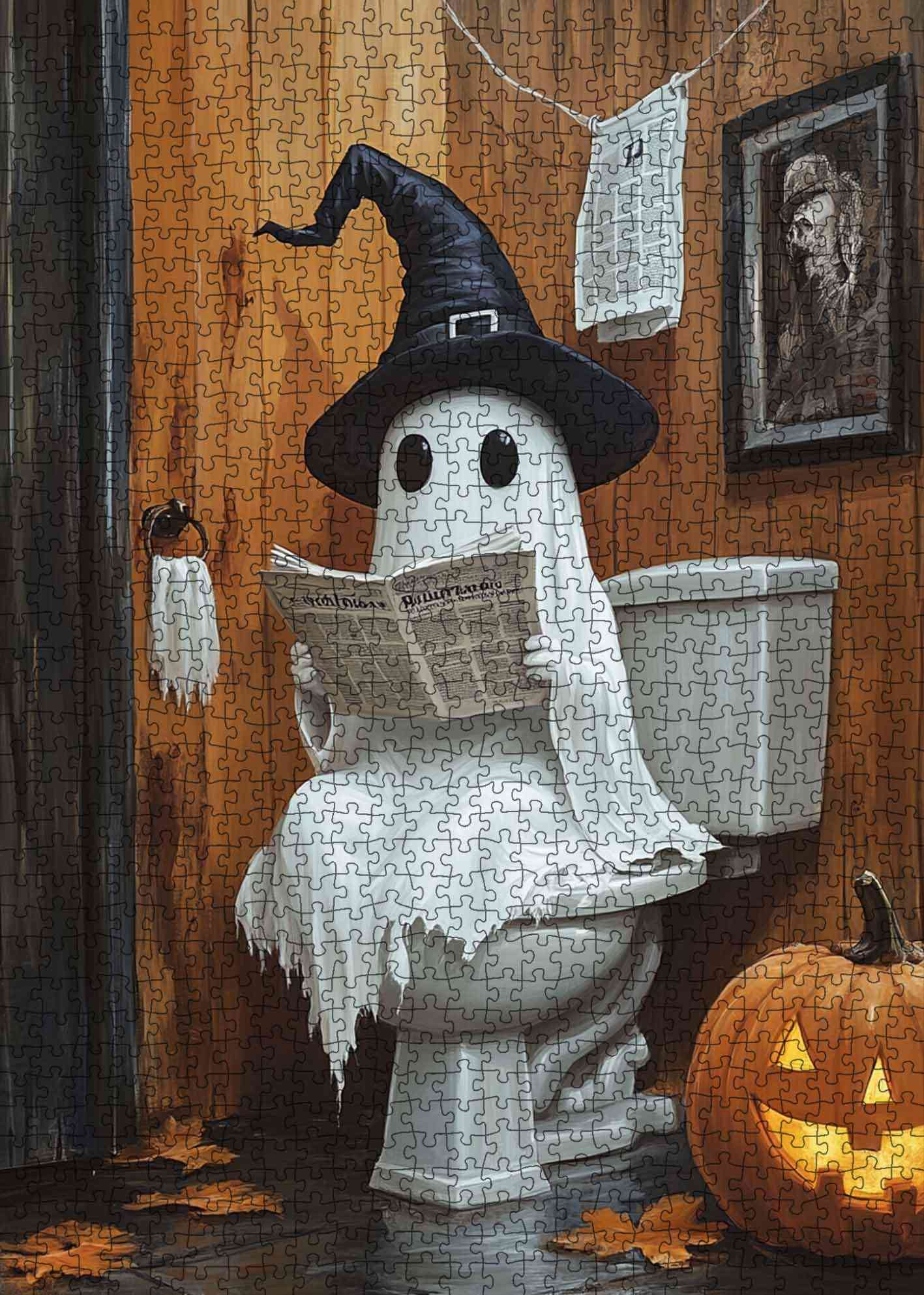 tucocoo-jigsaw-puzzles-toilet-ghost-break-puzzle-1000-teile-halloween image 2