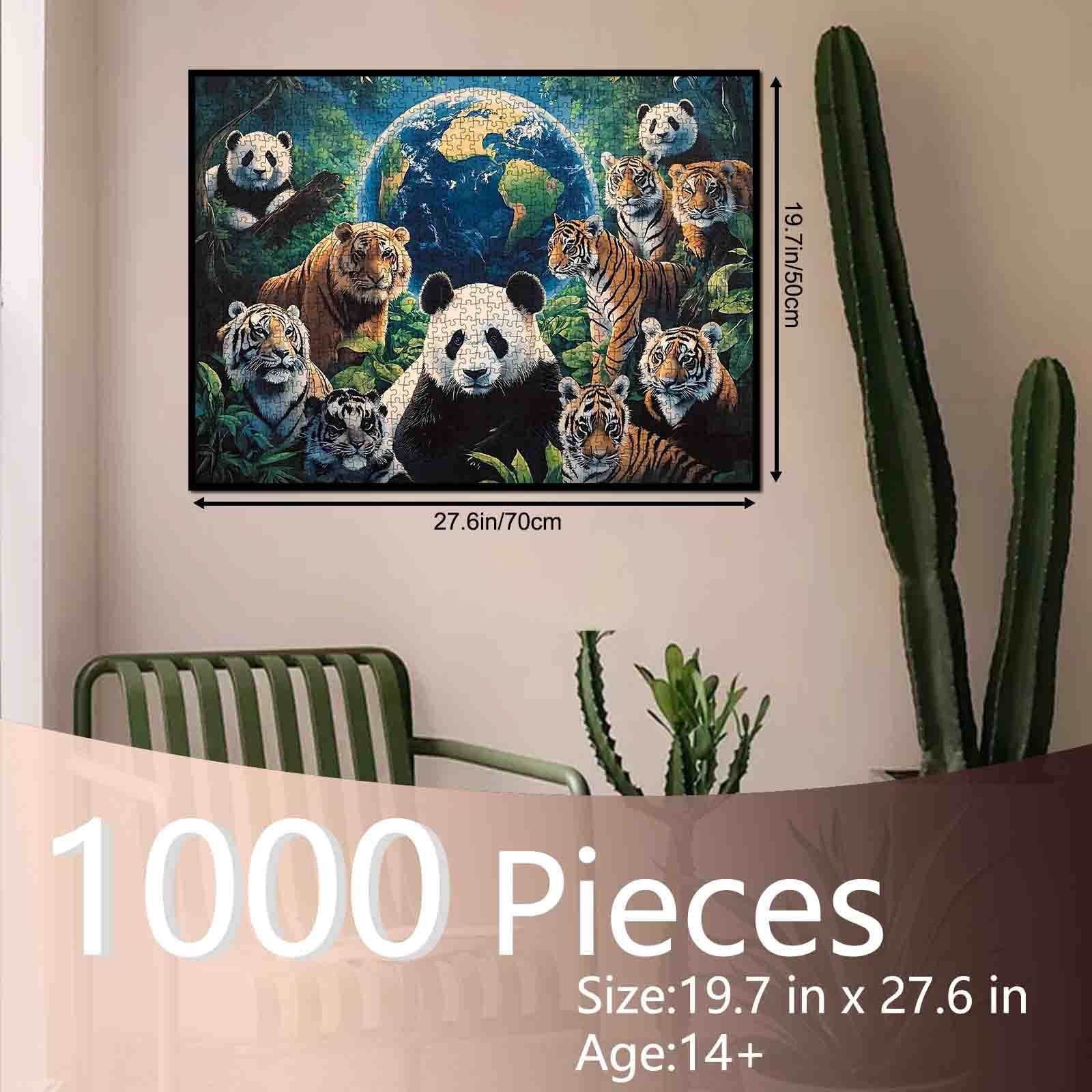 tucocoo-wildlife-guardians-puzzle-1000-teile-tiermotiv-dschungel image 5