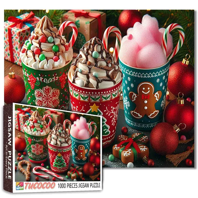 tucocoo-christmas-puzzle-1000-teile-hei-e-schokolade-weihnachten image 1