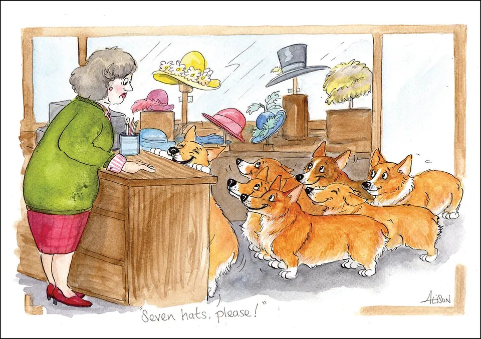 otter-house-alison-s-animals-seven-hats-gru-karte-150x210mm image 1