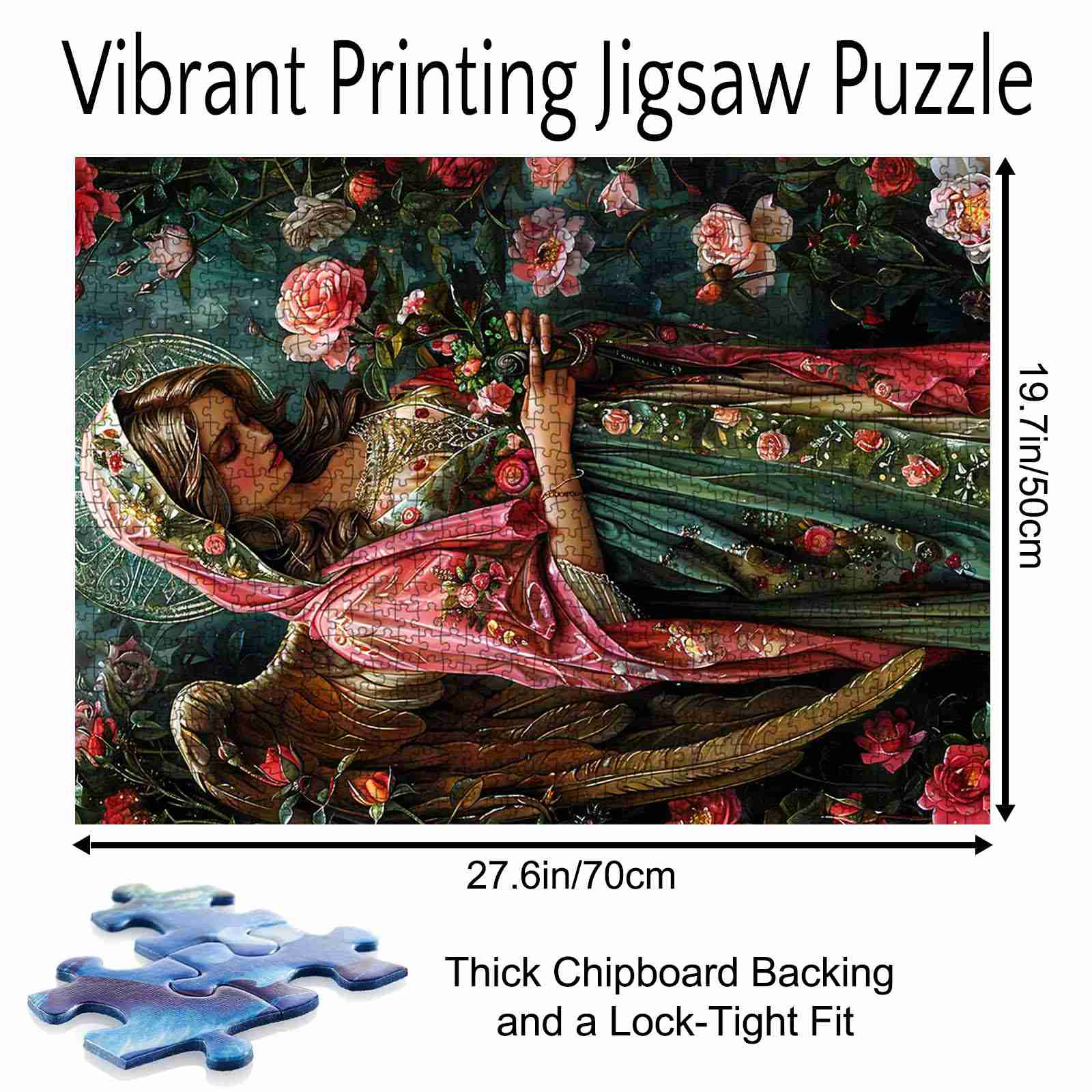 tucocoo-angel-in-bloom-puzzle-1000-teile-engel image 5