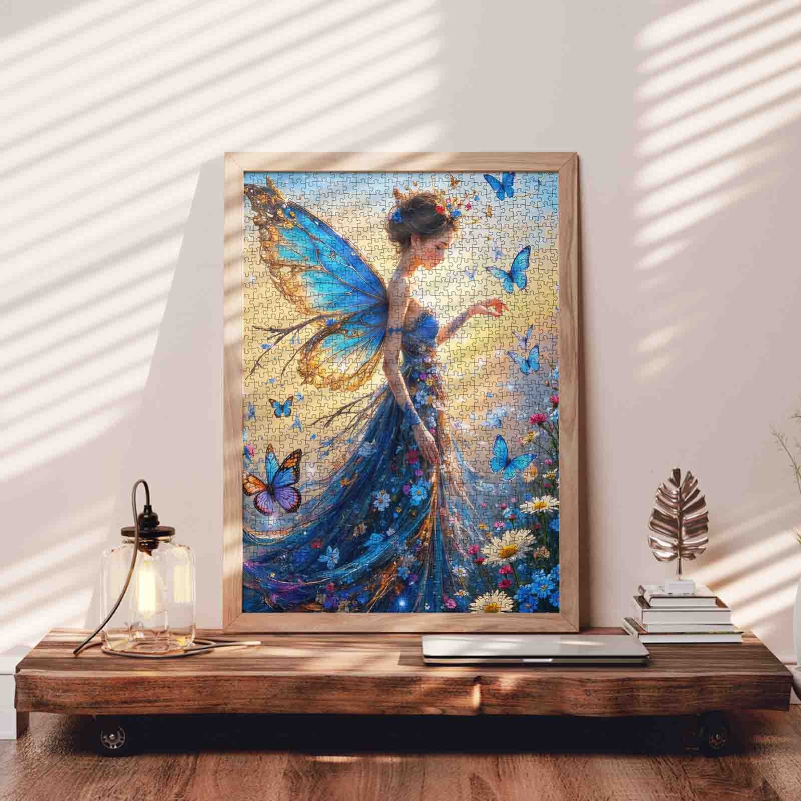 tucocoo-butterfly-fairy-enchanted-meadow-puzzle-1000-teile-fee image 3