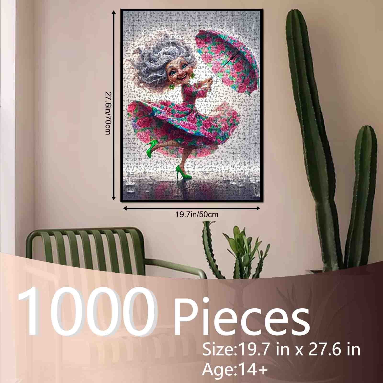 tucocoo-dancing-grandma-in-rain-puzzle-1000-teile image 5