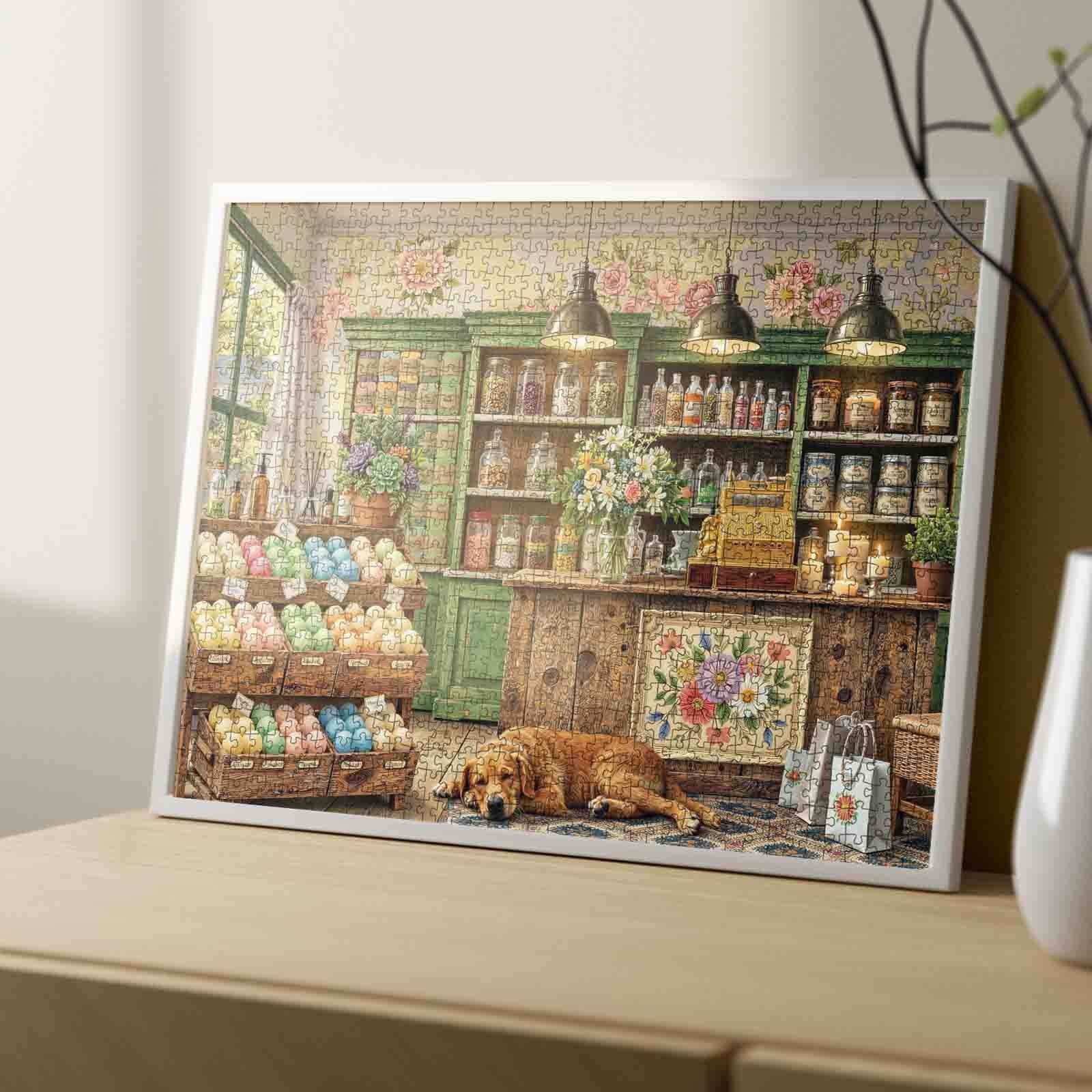 tucocoo-jigsaw-puzzles-vintage-soap-shop-puzzle-1000-teile-blumen image 4