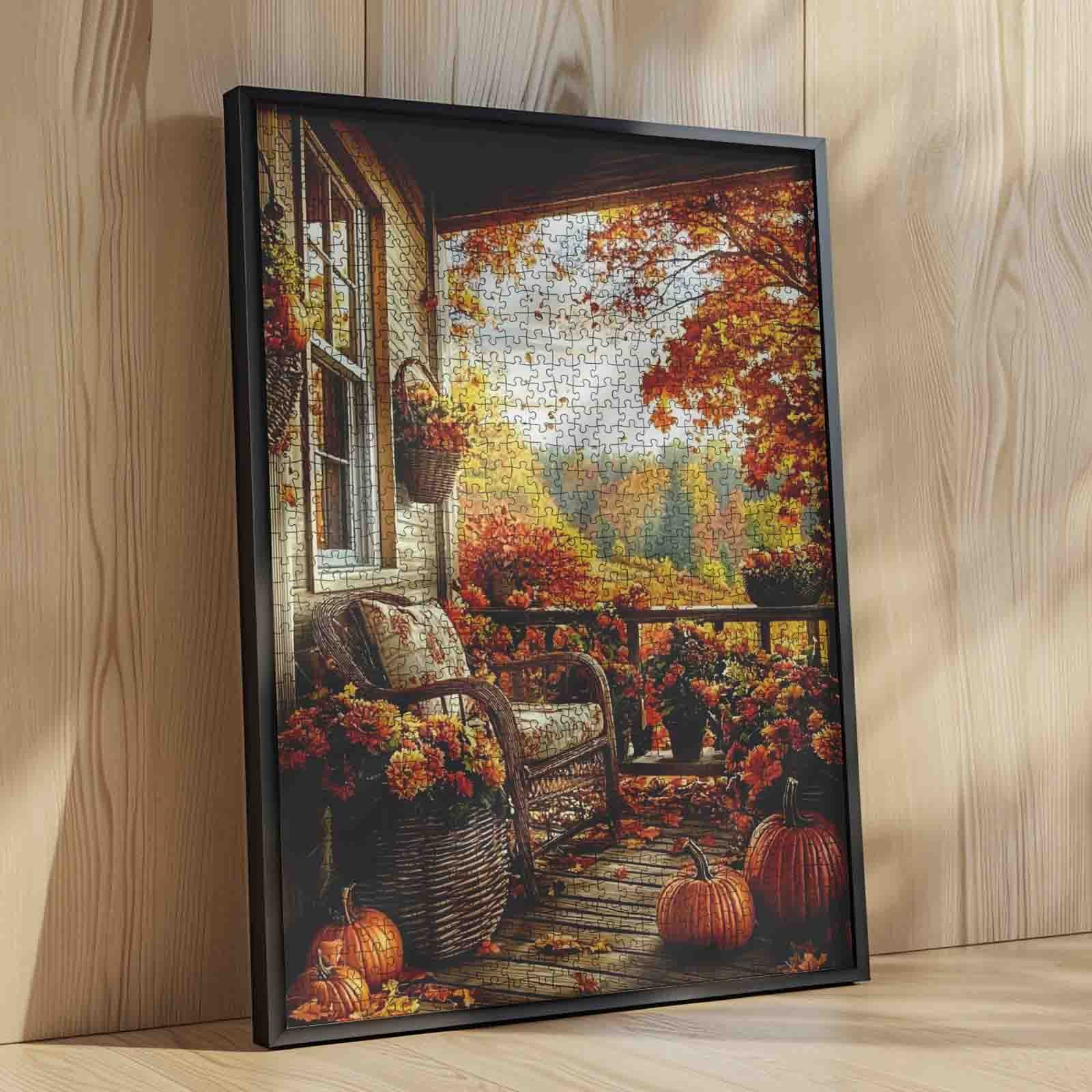 tucocoo-autumn-porch-serenity-puzzle-1000-teile-herbst image 4
