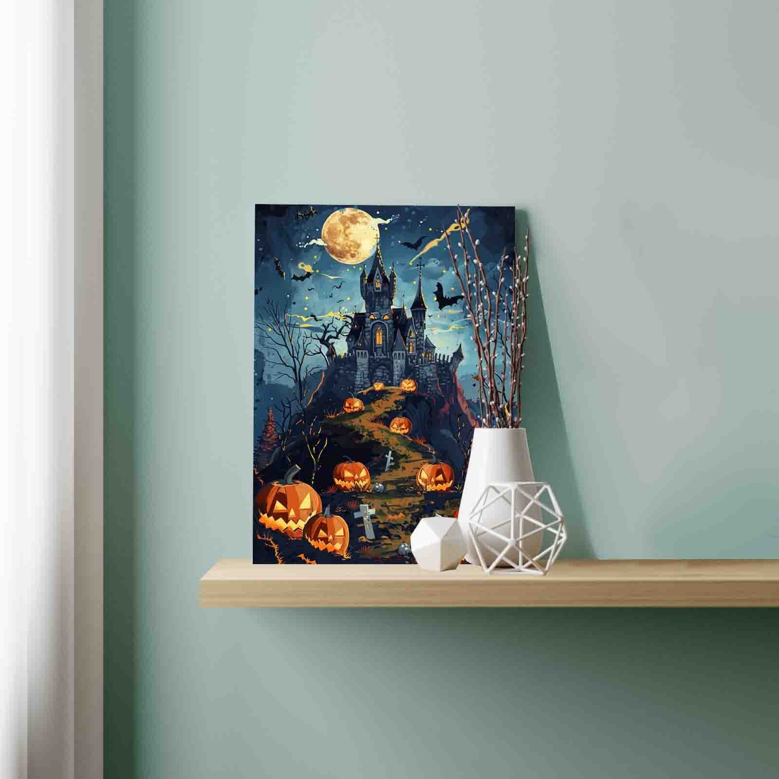 tucocoo-haunted-castle-malen-nach-zahlen-halloween-40x50 image 3