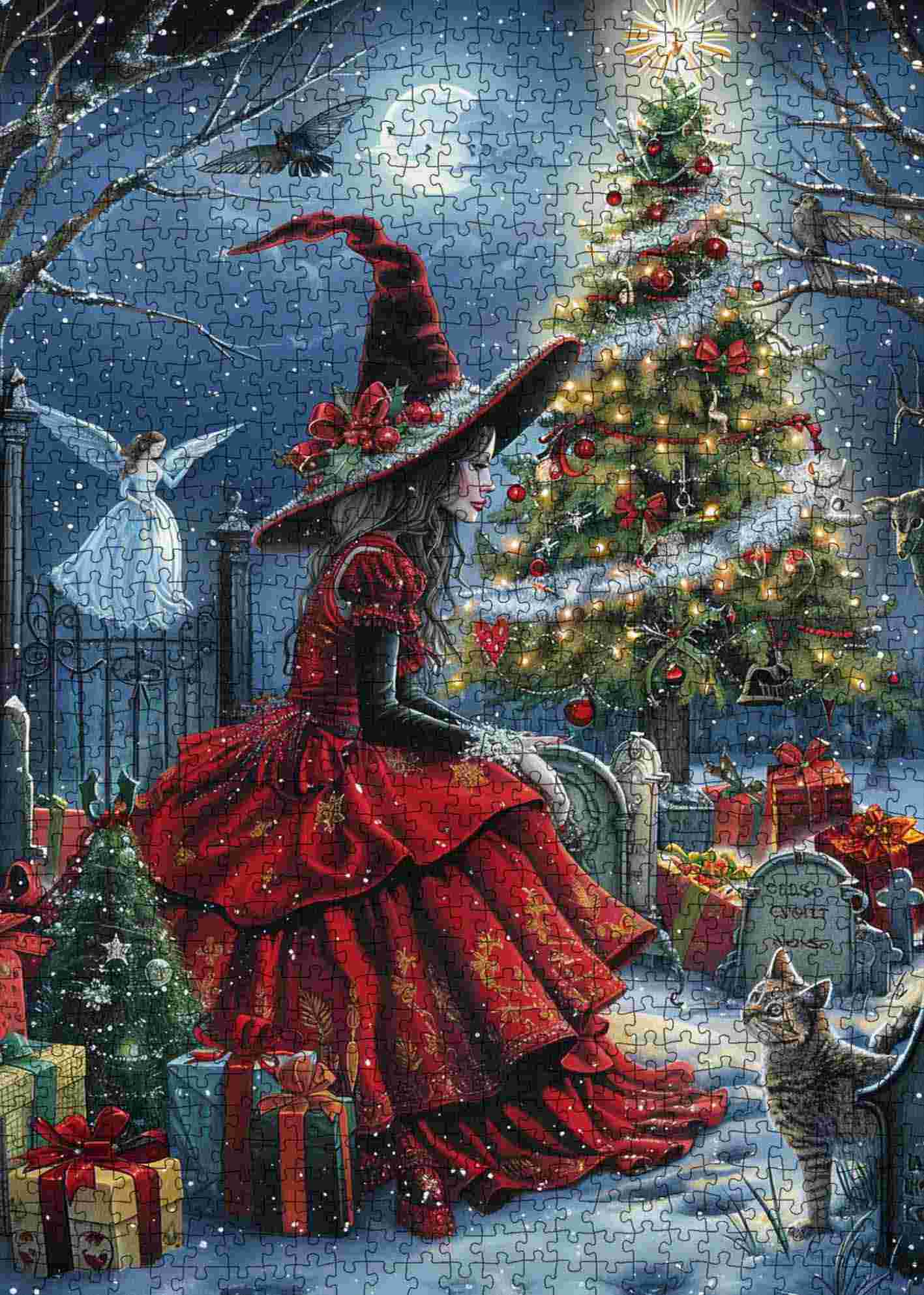 tucocoo-witch-christmas-eve-puzzle-1000-teile-weihnachten image 2