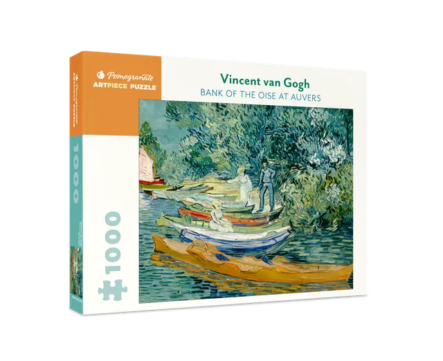 pomegranate-van-gogh-bank-of-the-oise-puzzle-1000-teile-landschaft image 1