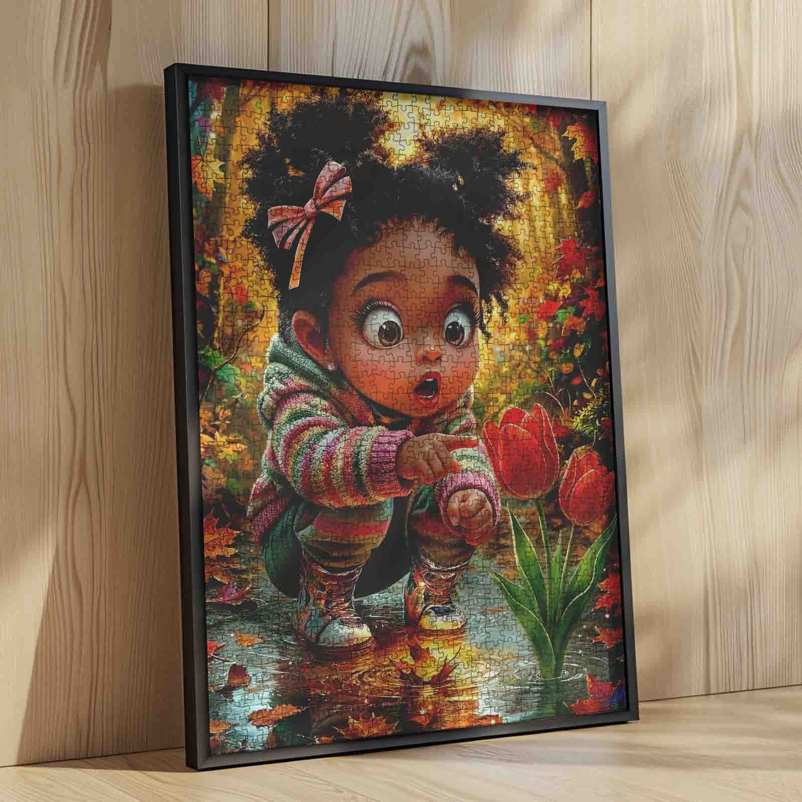 tucocoo-autumn-wonder-girl-puzzle-1000-teile-tulpen-herbst image 4
