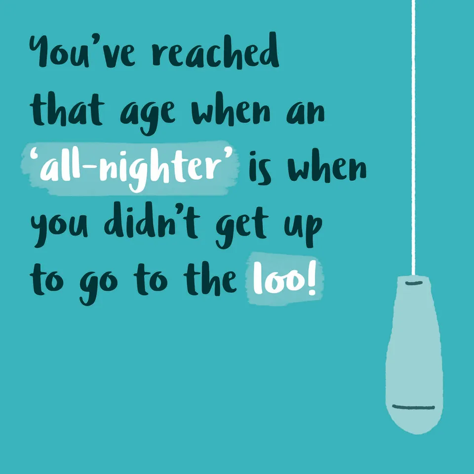 otter-house-youve-got-to-laugh-all-nighter-geburtstagskarte image 1