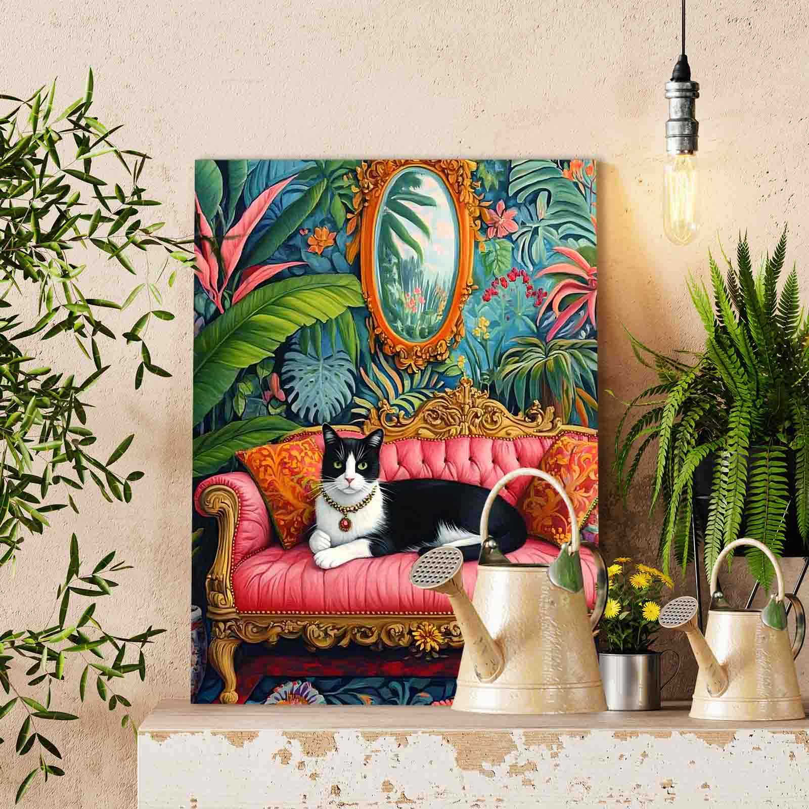 tucocoo-paint-by-numbers-royal-sofa-cat-malen-nach-zahlen-40x50-cm image 2