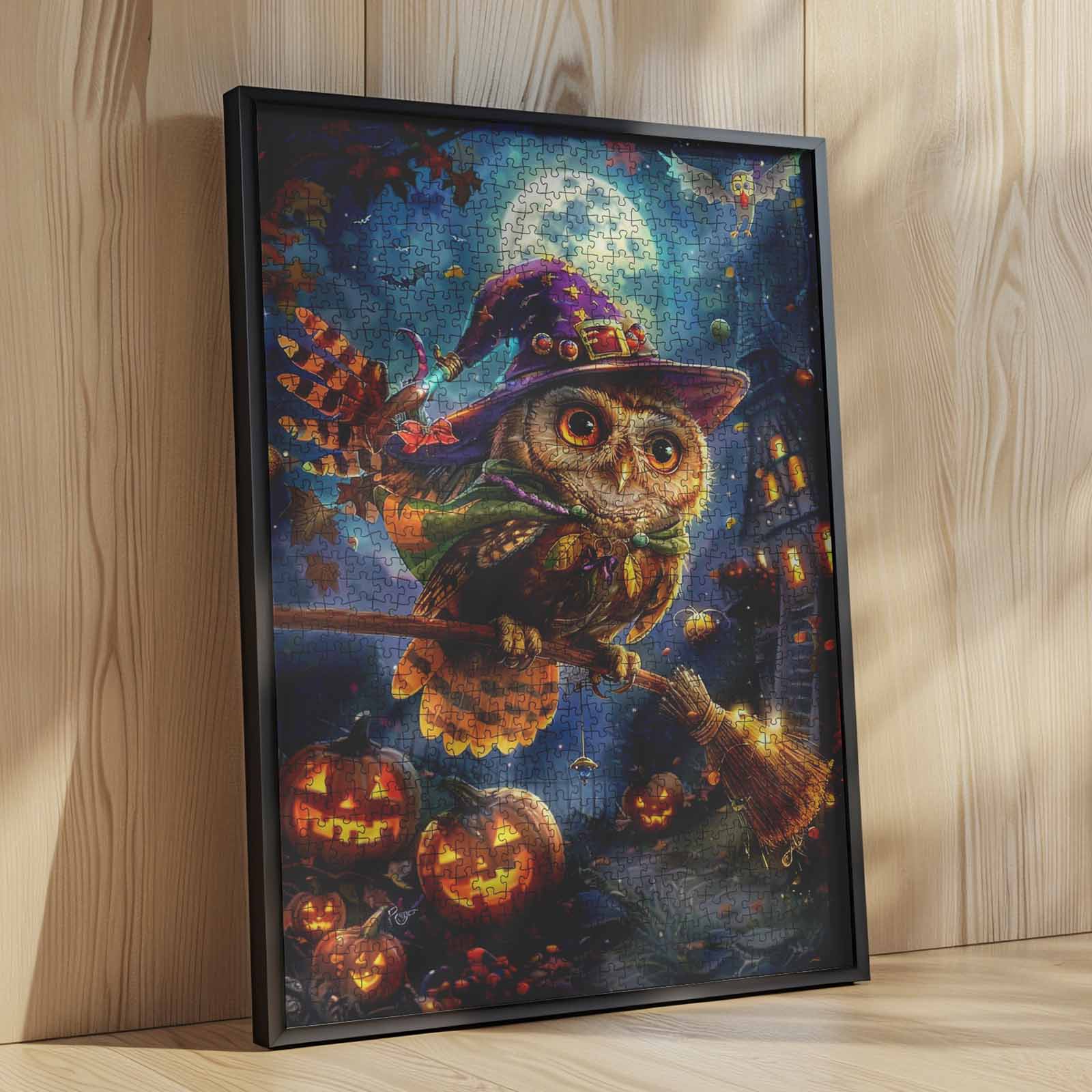 tucocoo-jigsaw-puzzles-wizard-owl-puzzle-1000-teile-halloween image 4
