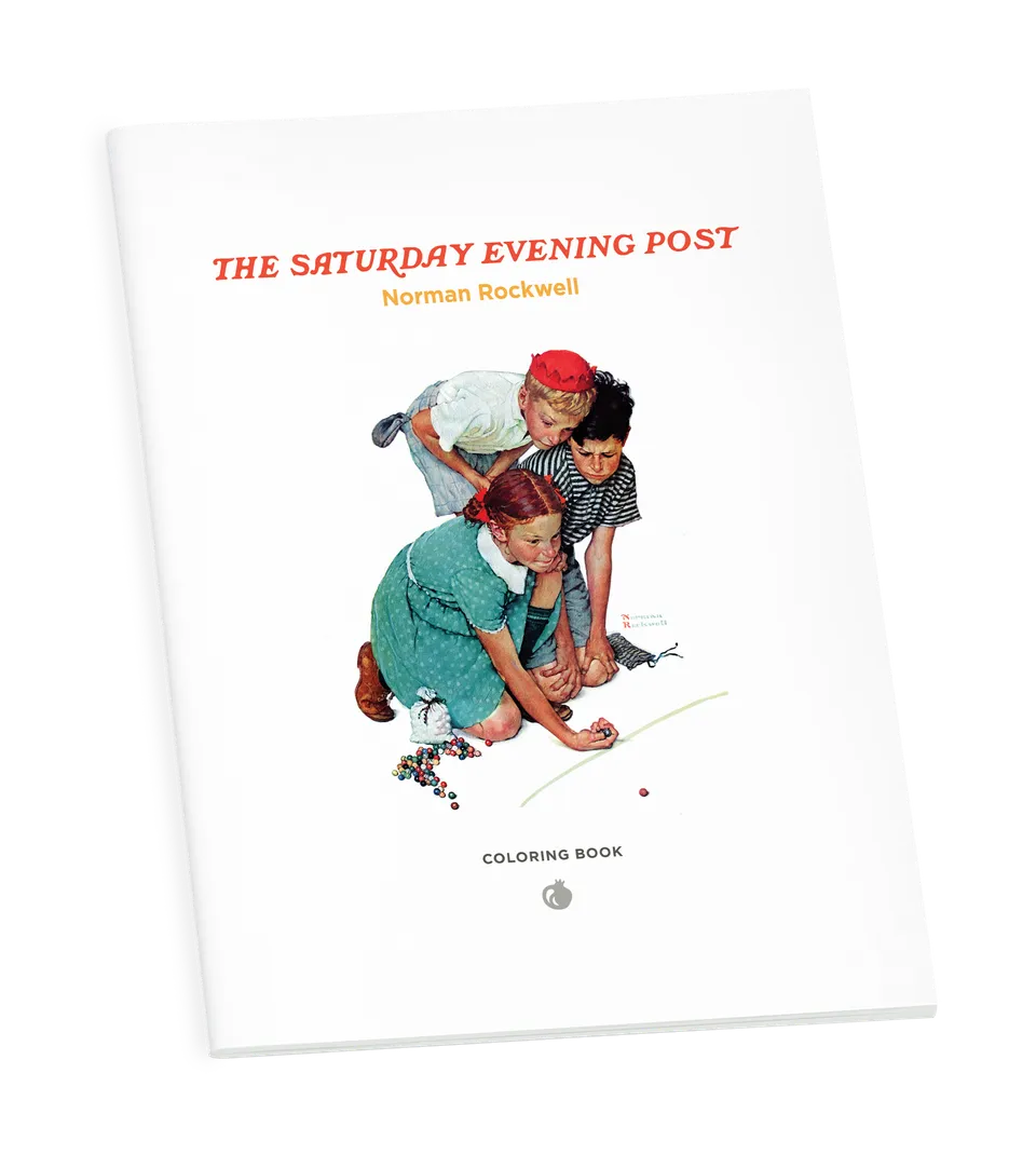 pomegranate-norman-rockwell-malbuch-amerikanische-kunst image 1