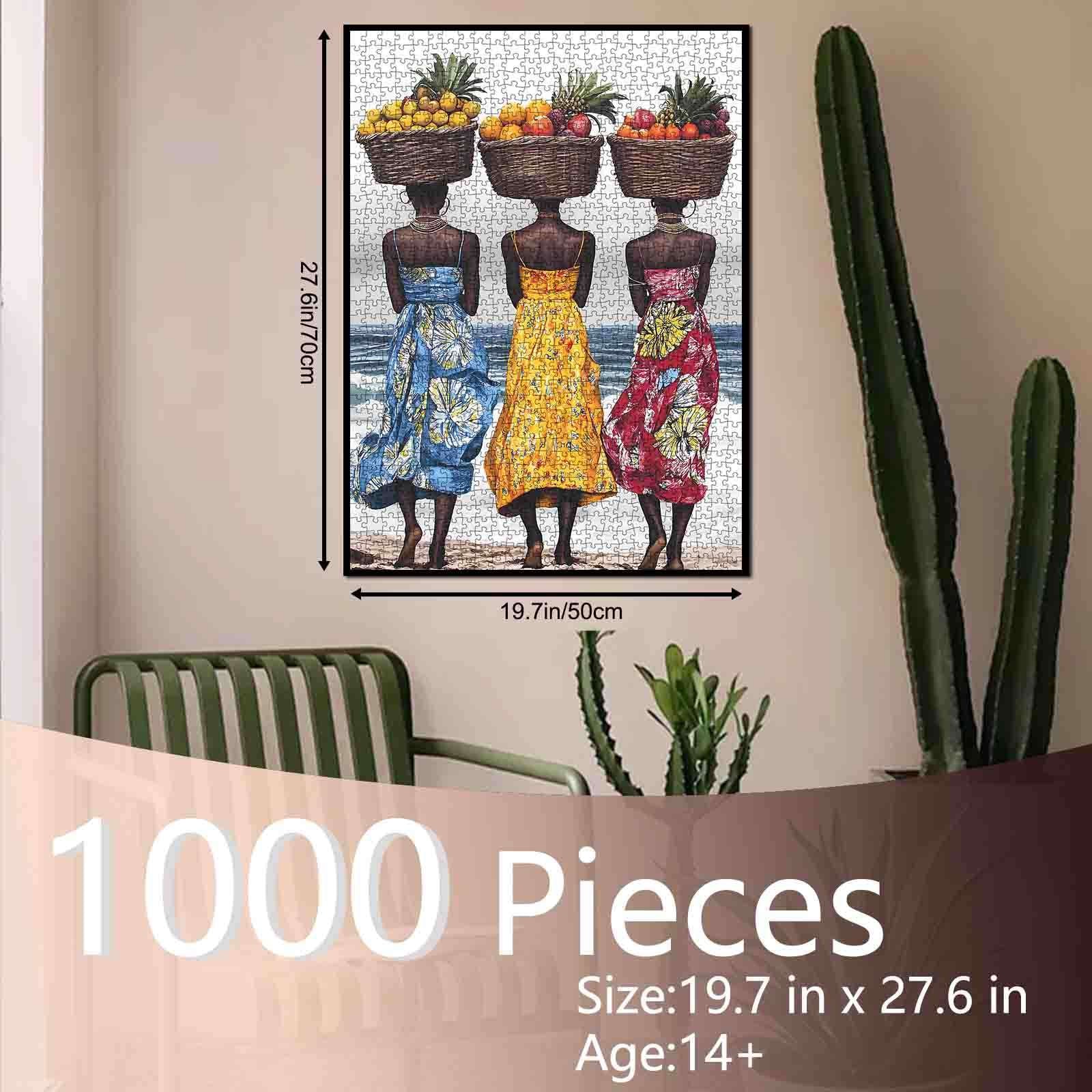 tucocoo-tropical-fruit-carriers-puzzle-1000-teile-frauen image 5