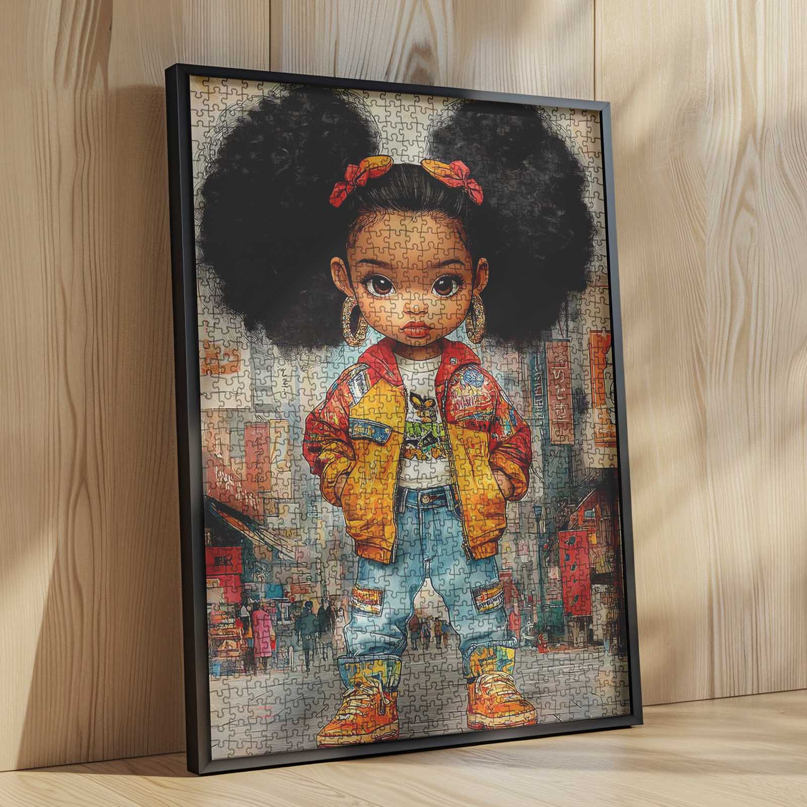 tucocoo-jigsaw-puzzles-stylish-girl-puzzle-1000-teile image 4
