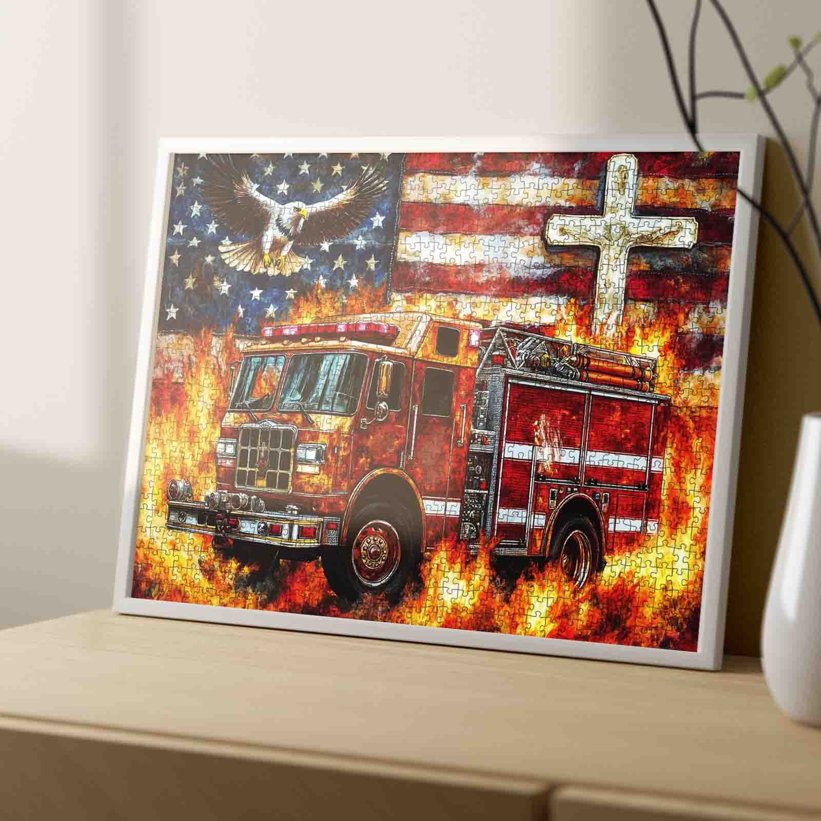 tucocoo-american-firefighter-spirit-puzzle-1000-teile image 4