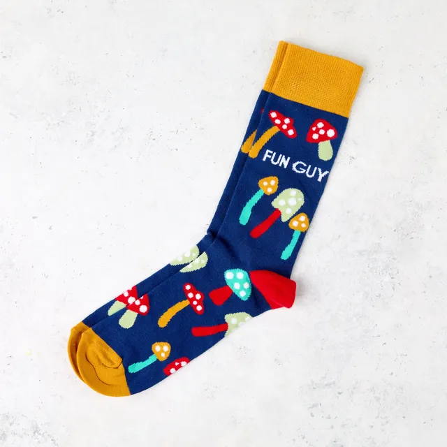 otter-house-fun-socken-pilz-fun-guy-1-paar-geschenk image 1