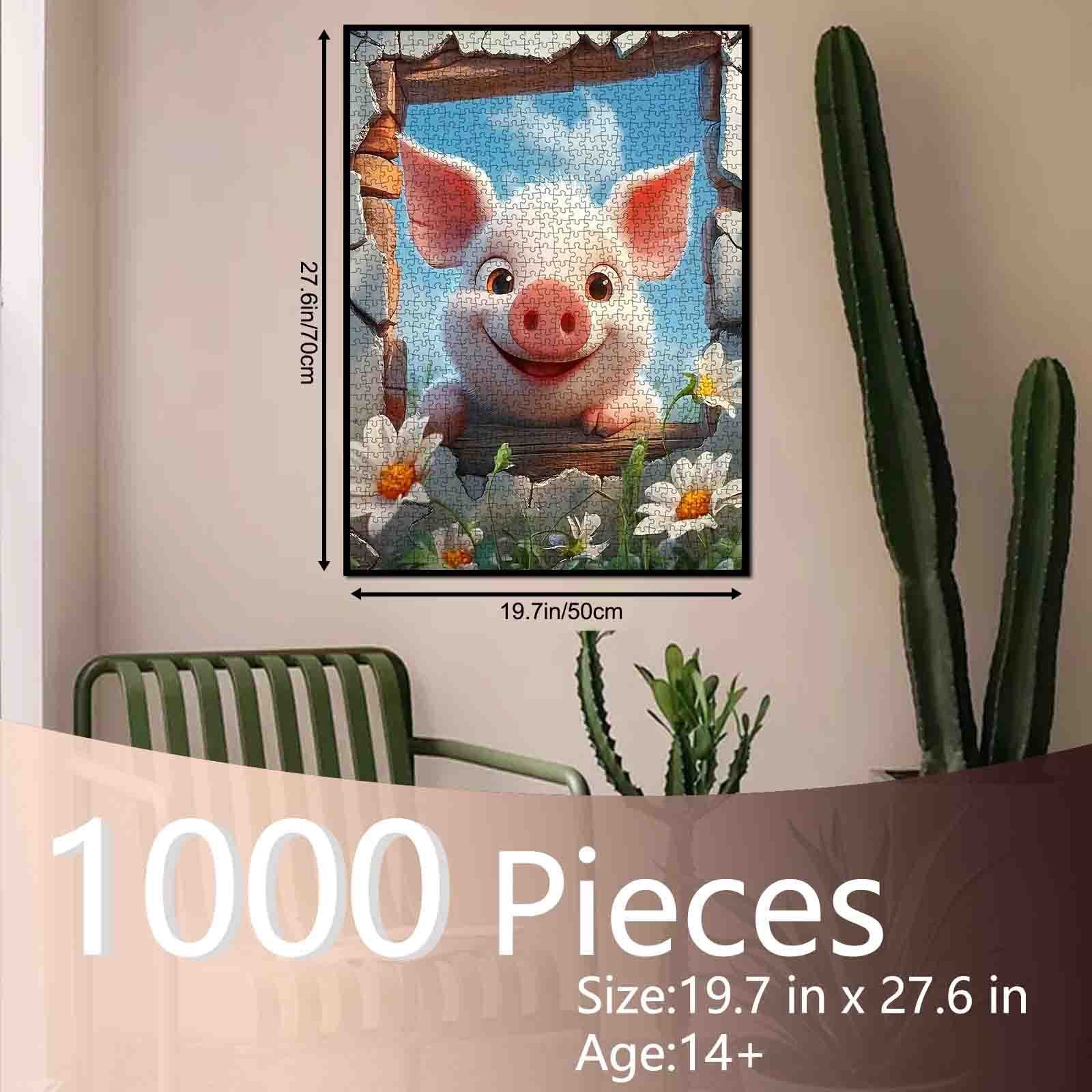 tucocoo-cheerful-piglet-farm-puzzle-1000-teile-ferkel image 5