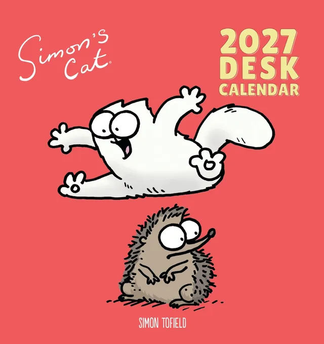 otter-house-simons-cat-aufstellkalender-2027-tischkalender image 1