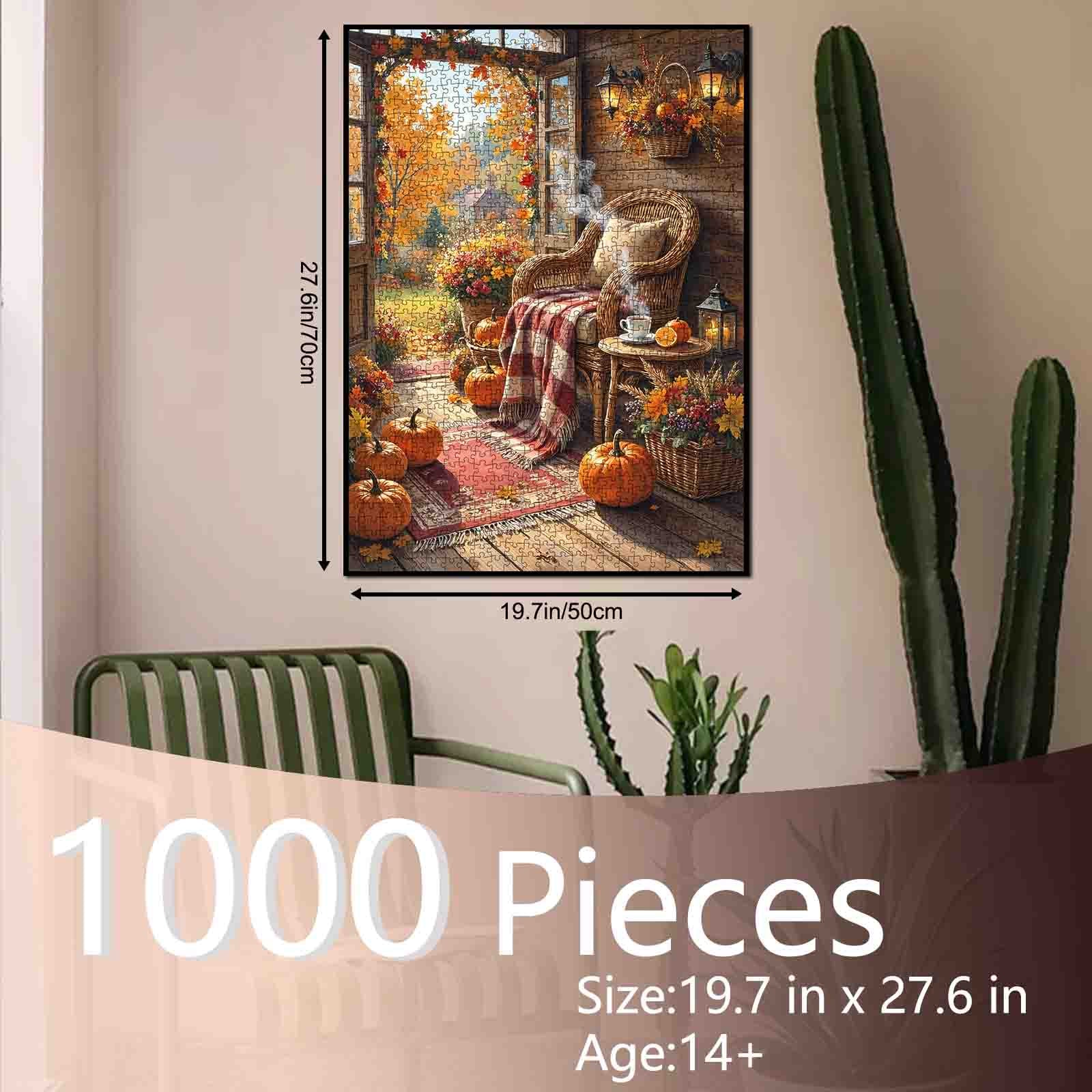 tucocoo-autumn-porch-retreat-puzzle-1000-teile-herbst image 5