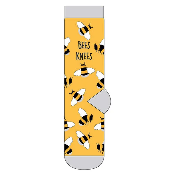otter-house-socken-bees-knees-1-paar-bienenmotiv image 1
