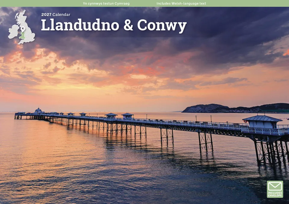 otter-house-llandudno-and-conwy-a4-kalender-2027-wales image 1