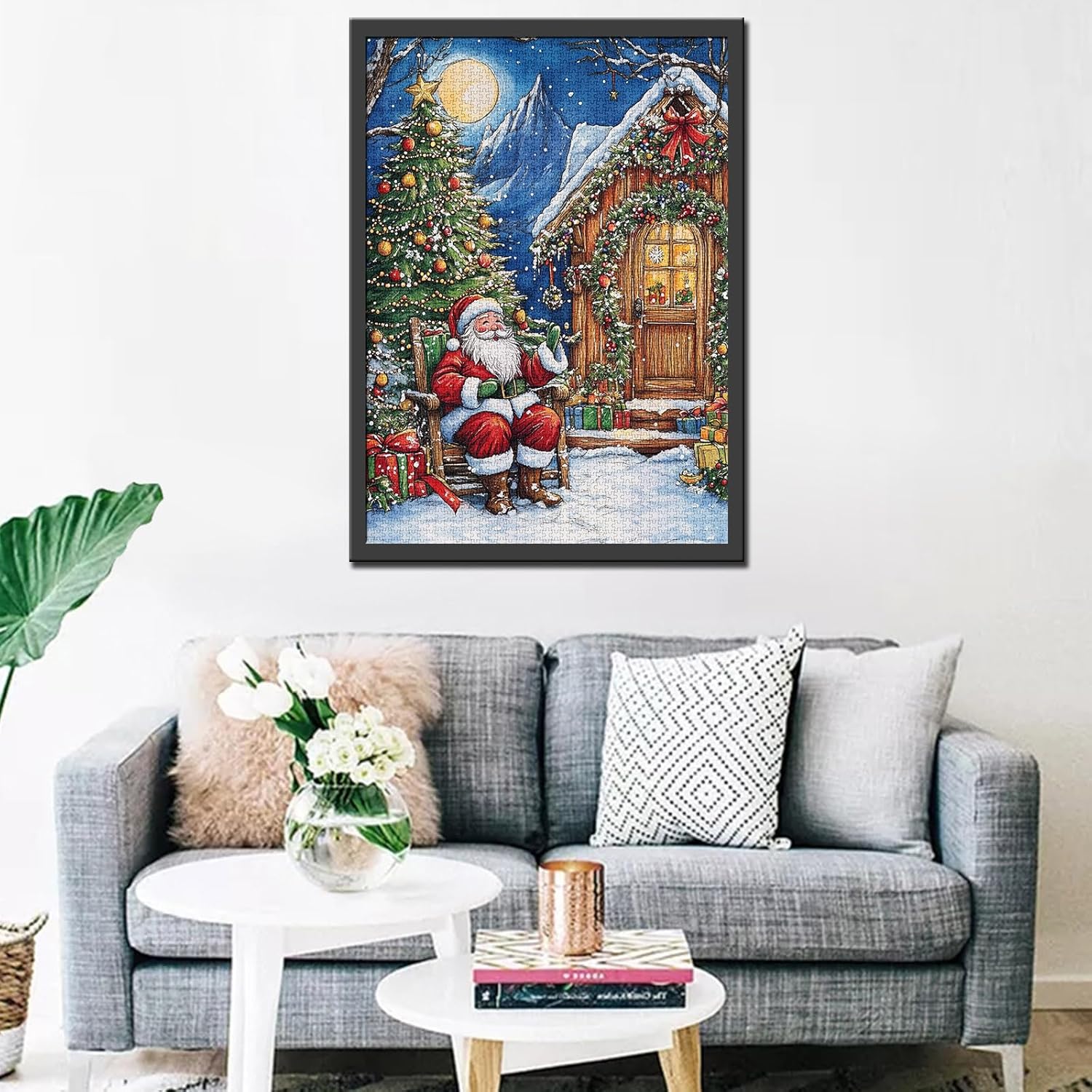 tucocoo-jigsaw-puzzles-snowy-christmas-night-puzzle-1000-teile image 3