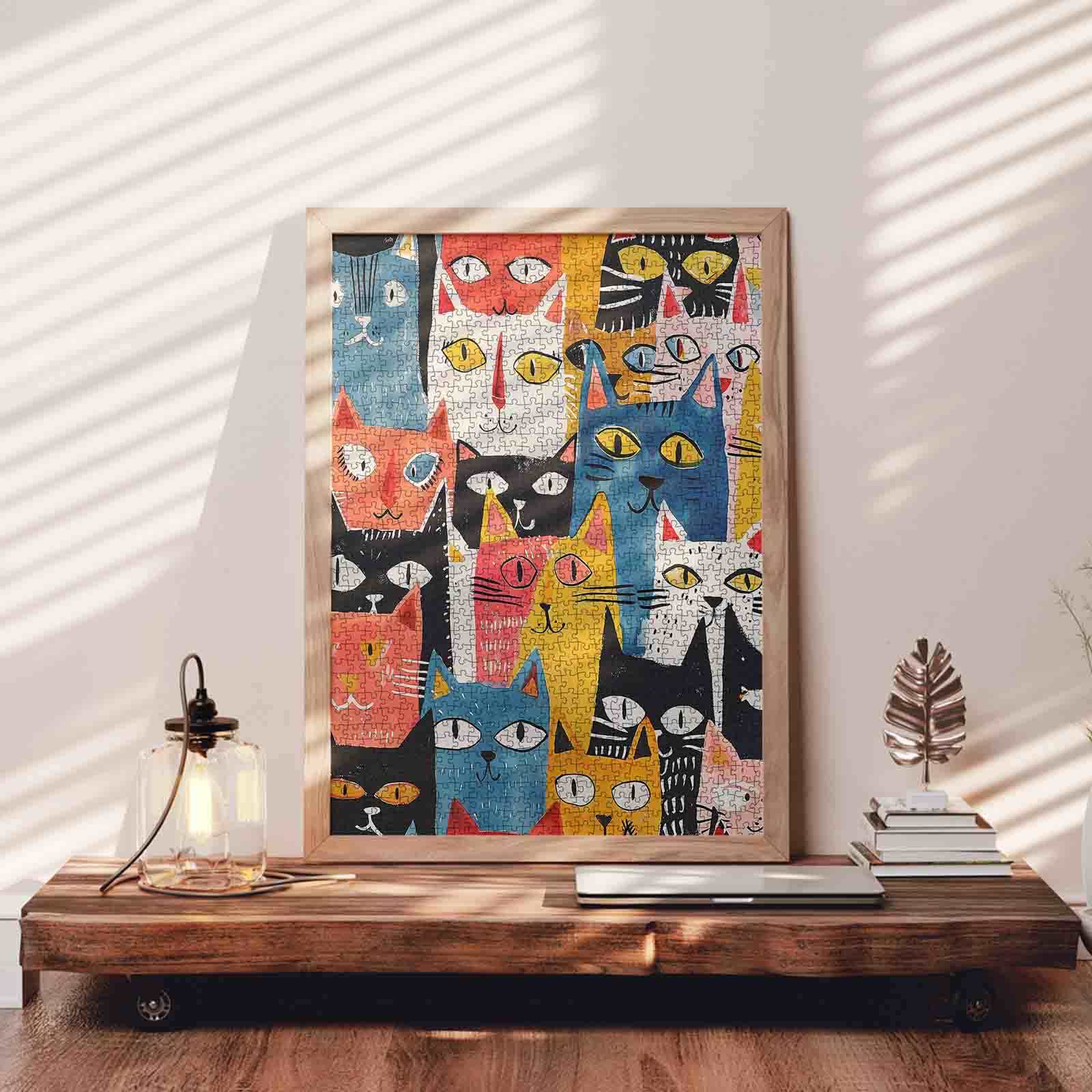 tucocoo-colorful-cats-puzzle-1000-teile-bunte-katzen image 3