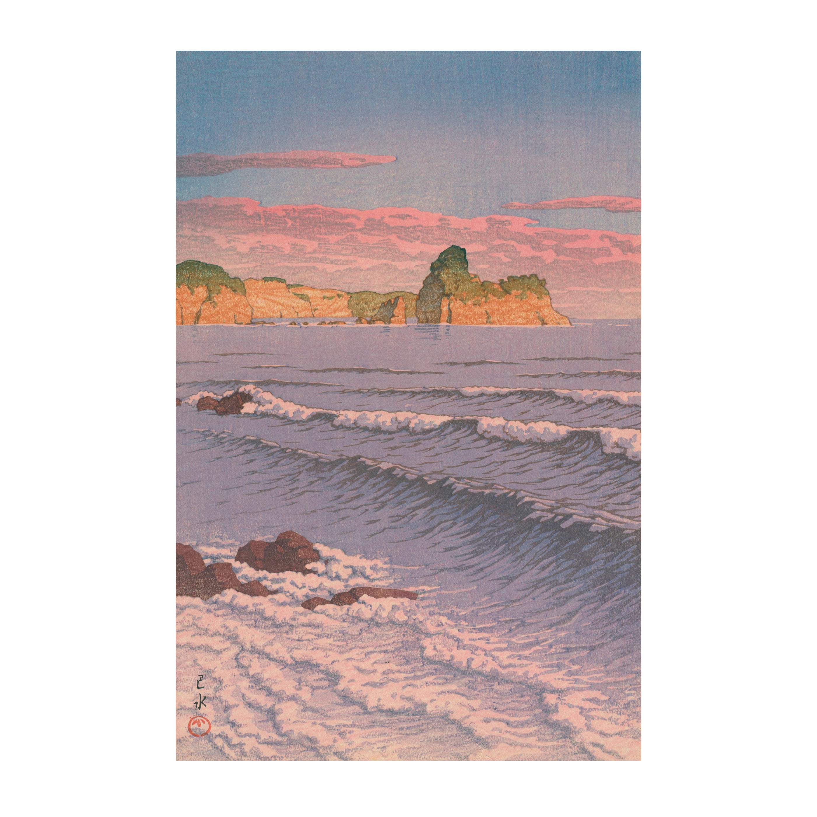 pomegranate-kawase-hasui-wandkalender-2027-japan image 2