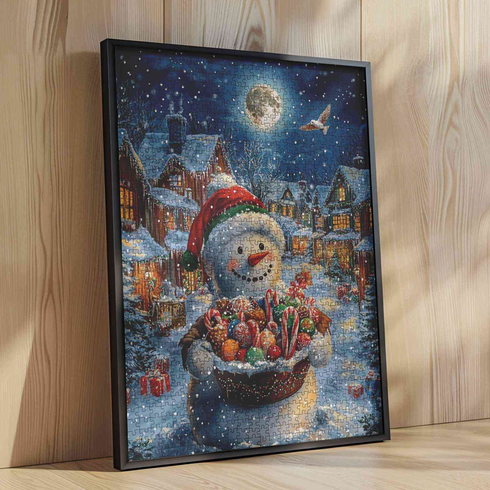 tucocoo-snowman-candy-delight-puzzle-1000-teile-weihnachten image 4